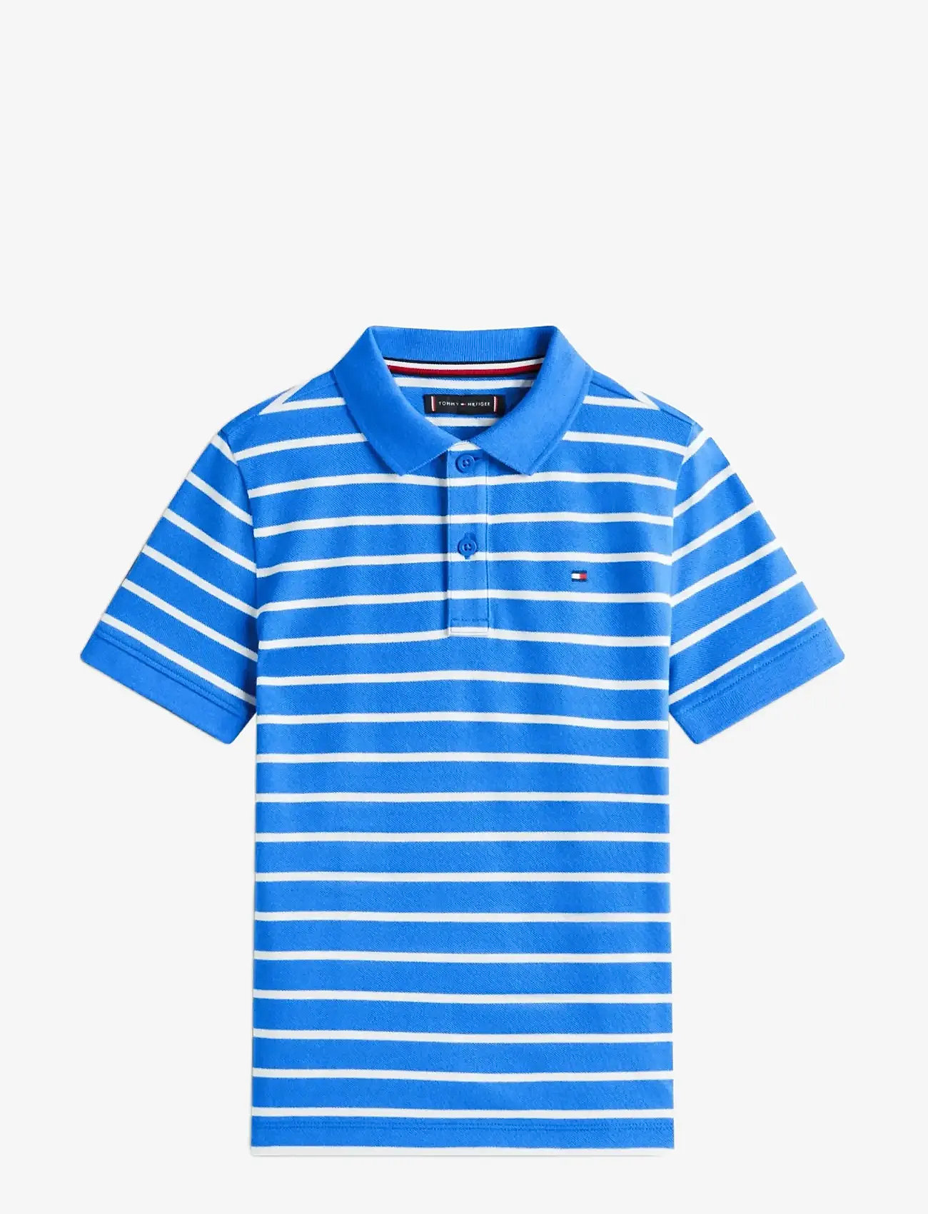 Tommy Hilfiger - FLAG POLO SS - kortærmede poloer - empire blue stripe - 1