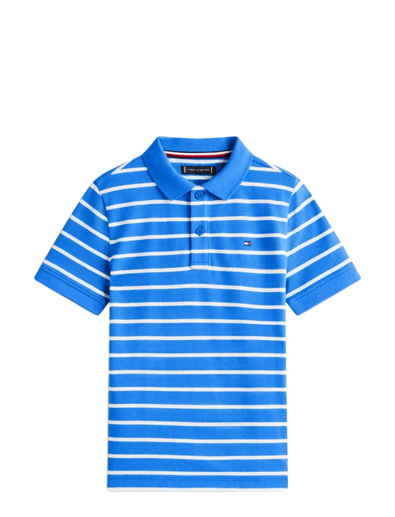 Tommy Hilfiger FLAG POLO SS - Tommy Hilfiger - EMPIRE BLUE STRIPE / blue
