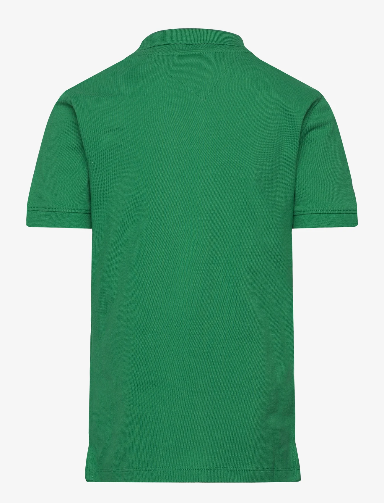 Tommy Hilfiger - FLAG POLO S/S - koszulki polo - olympic green - 1