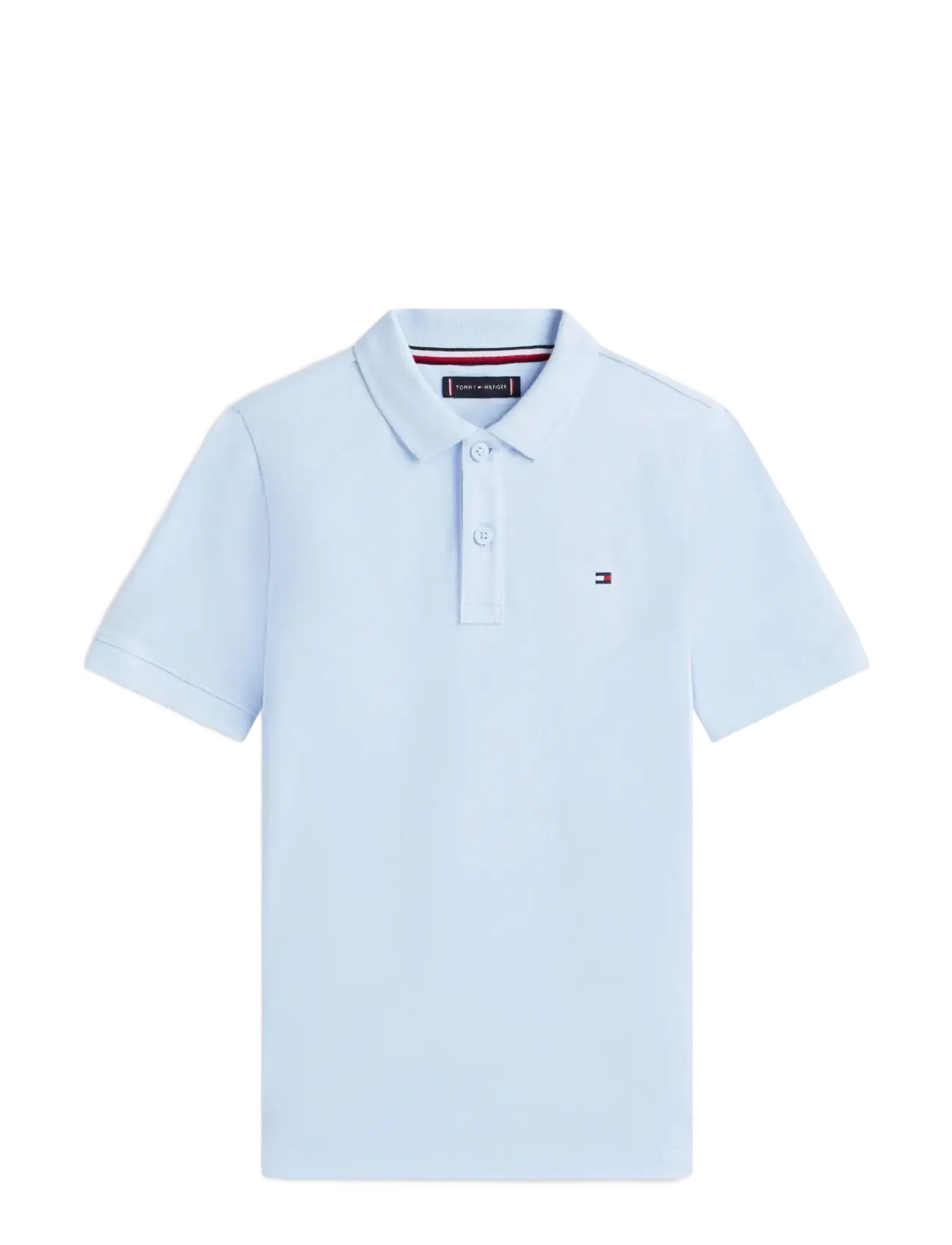 Tommy Hilfiger FLAG POLO SS - Kläder - SWEET BLUE / blue