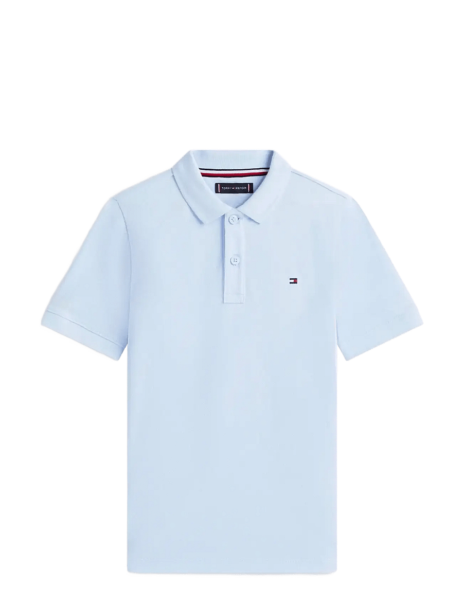 Tommy Hilfiger - FLAG POLO SS - kortærmede poloer - sweet blue - 1