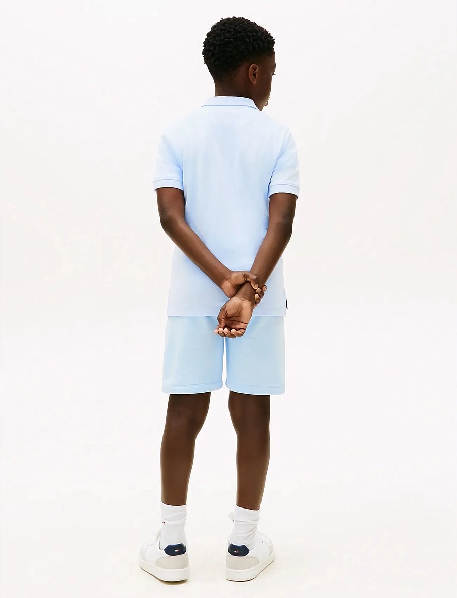 Tommy Hilfiger - FLAG POLO SS - kortærmede poloer - sweet blue - 2