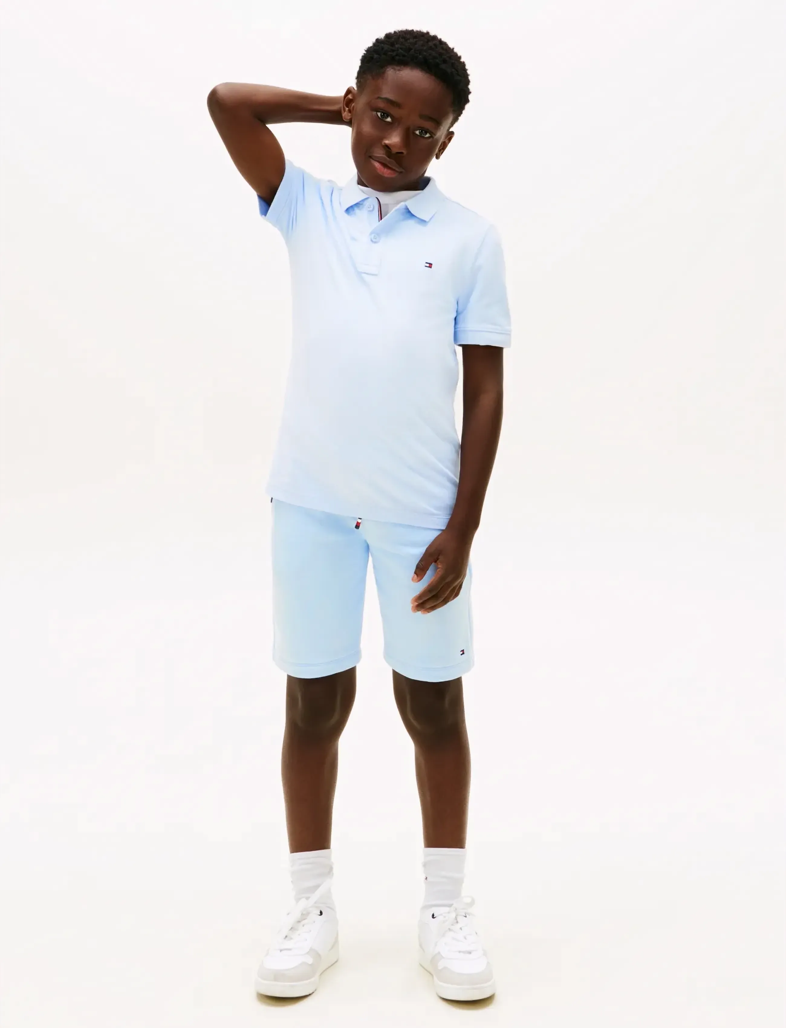 Tommy Hilfiger - FLAG POLO SS - lühikeste varrukatega polod - sweet blue - 3
