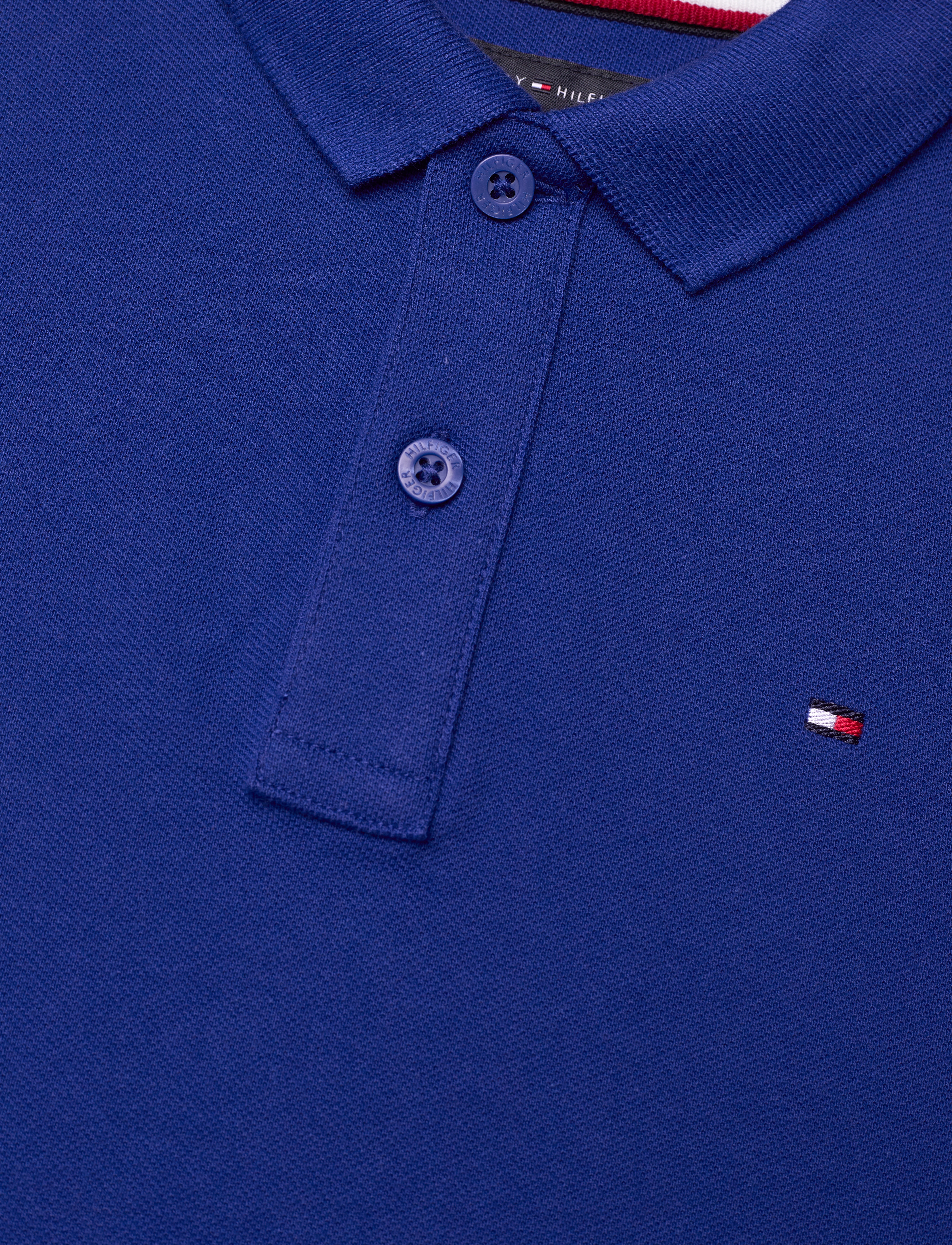 Tommy Hilfiger - FLAG POLO SS - short-sleeved polos - wedge blue - 5
