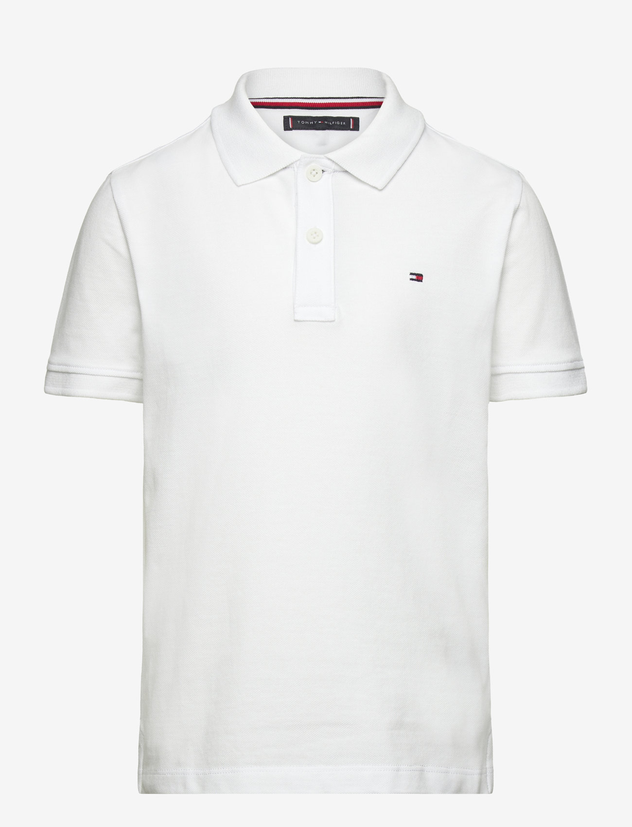 Tommy Hilfiger - FLAG POLO SS - kurzärmelig - white - 1