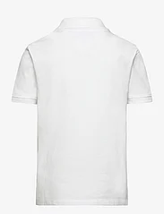 Tommy Hilfiger - FLAG POLO S/S - polo shirts - white - 1
