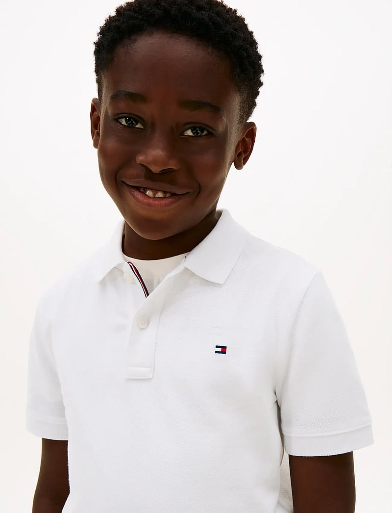 Tommy Hilfiger - FLAG POLO SS - kurzärmelig - white - 5