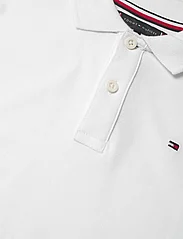 Tommy Hilfiger - FLAG POLO S/S - short-sleeved polos - white - 2