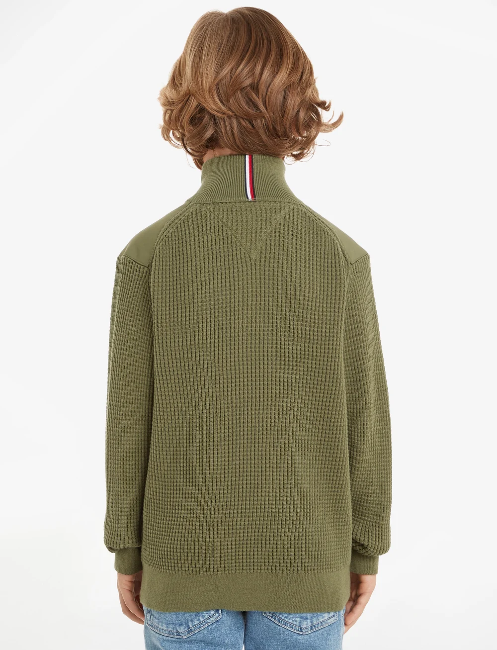 UTILITY HALF ZIP REGULAR SWEATER