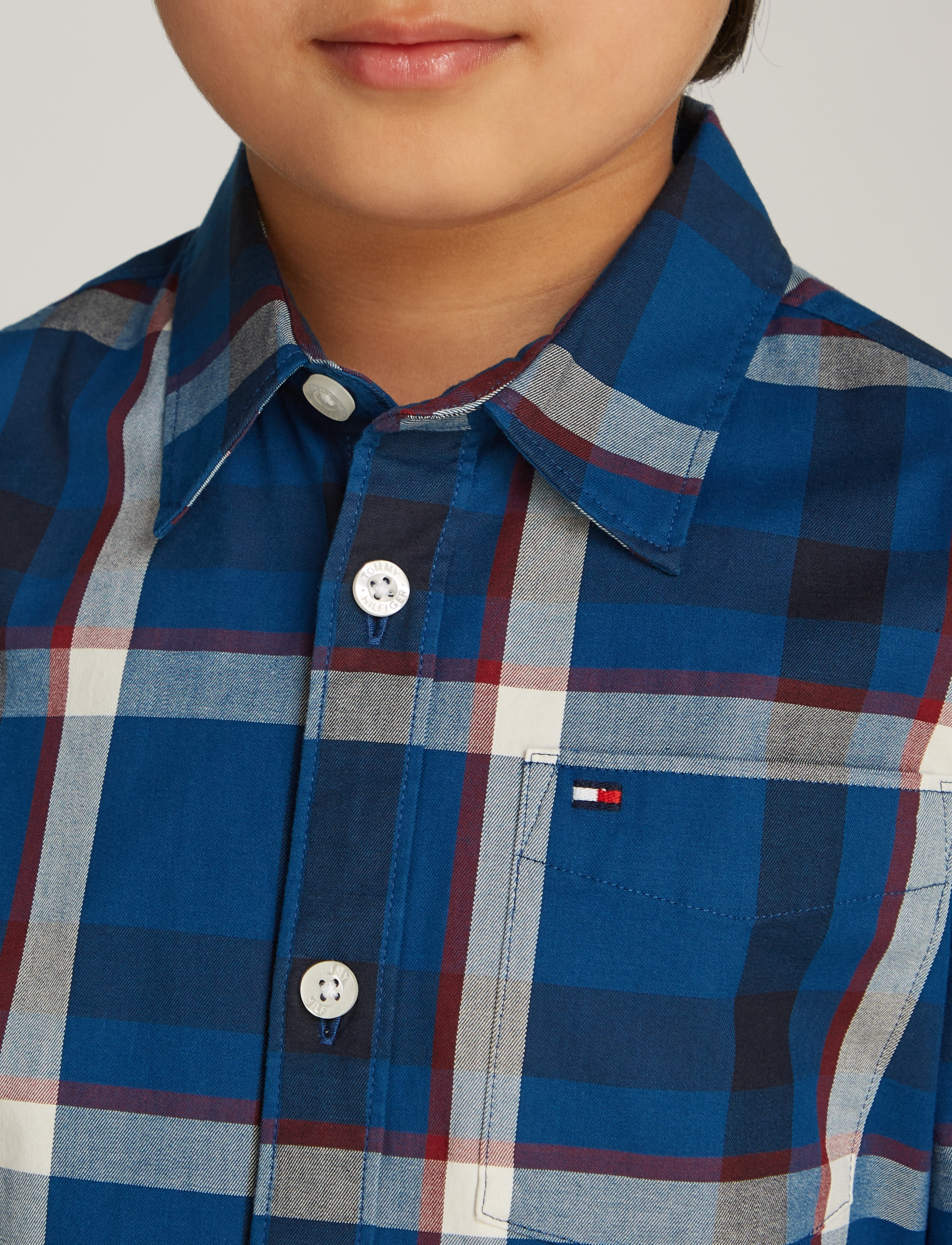 Tommy Hilfiger - CHECK  REGULAR SHIRT LS - deep indigo - 3