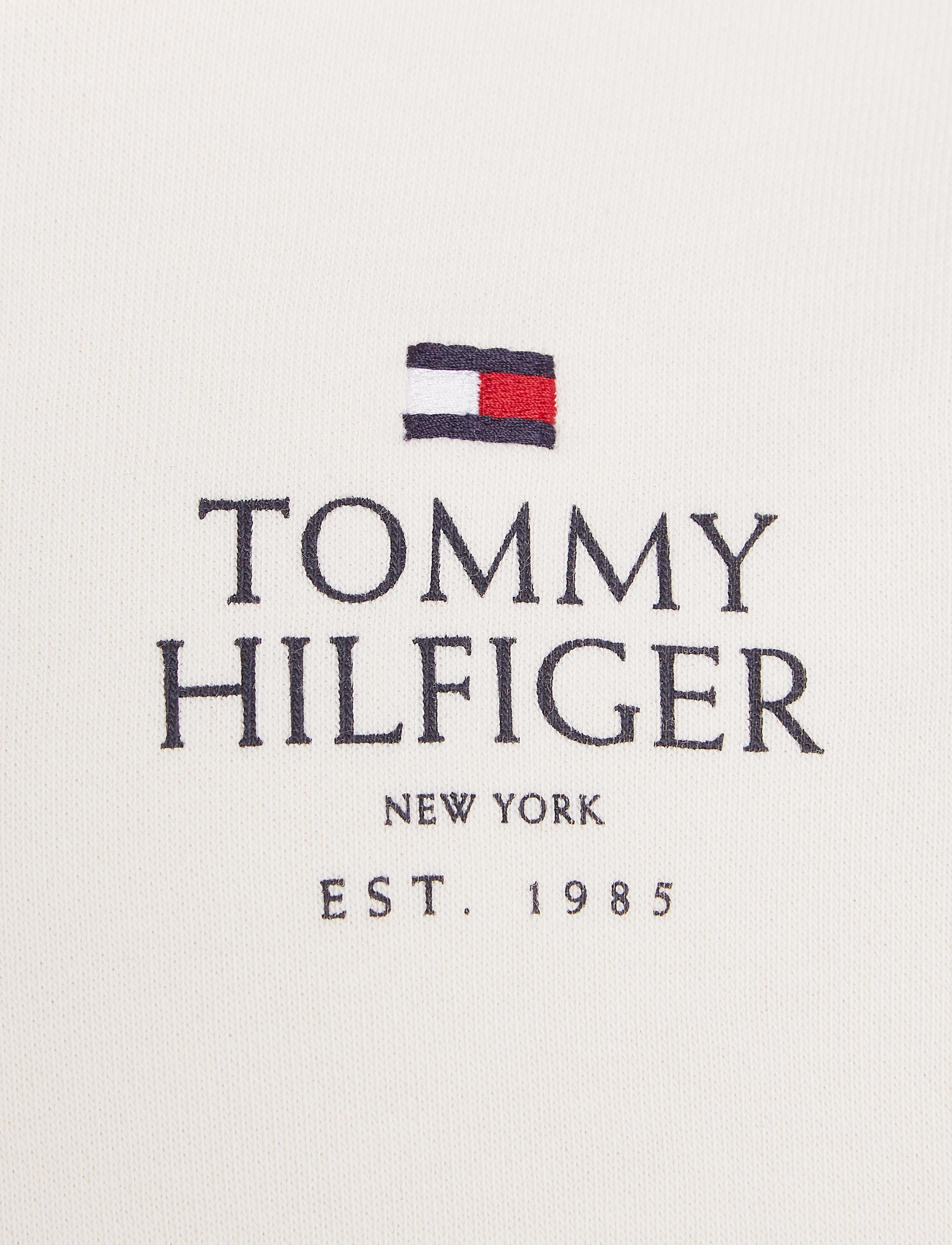 Tommy Hilfiger - TH LOGO PUFF PRINT REG HOODIE - ancient white - 5