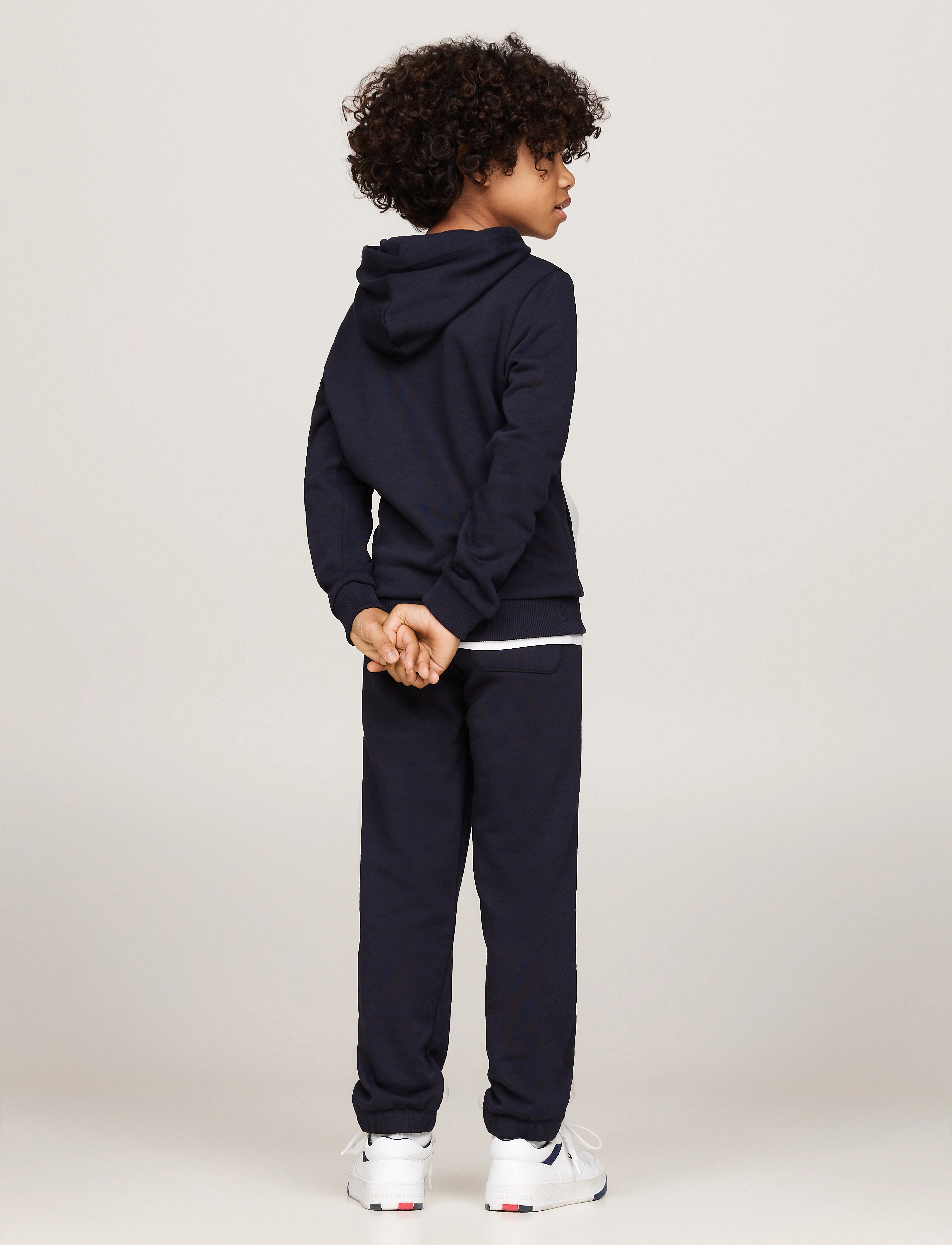 Tommy Hilfiger - TH LOGO PUFF PRINT REG HOODIE - desert sky - 5