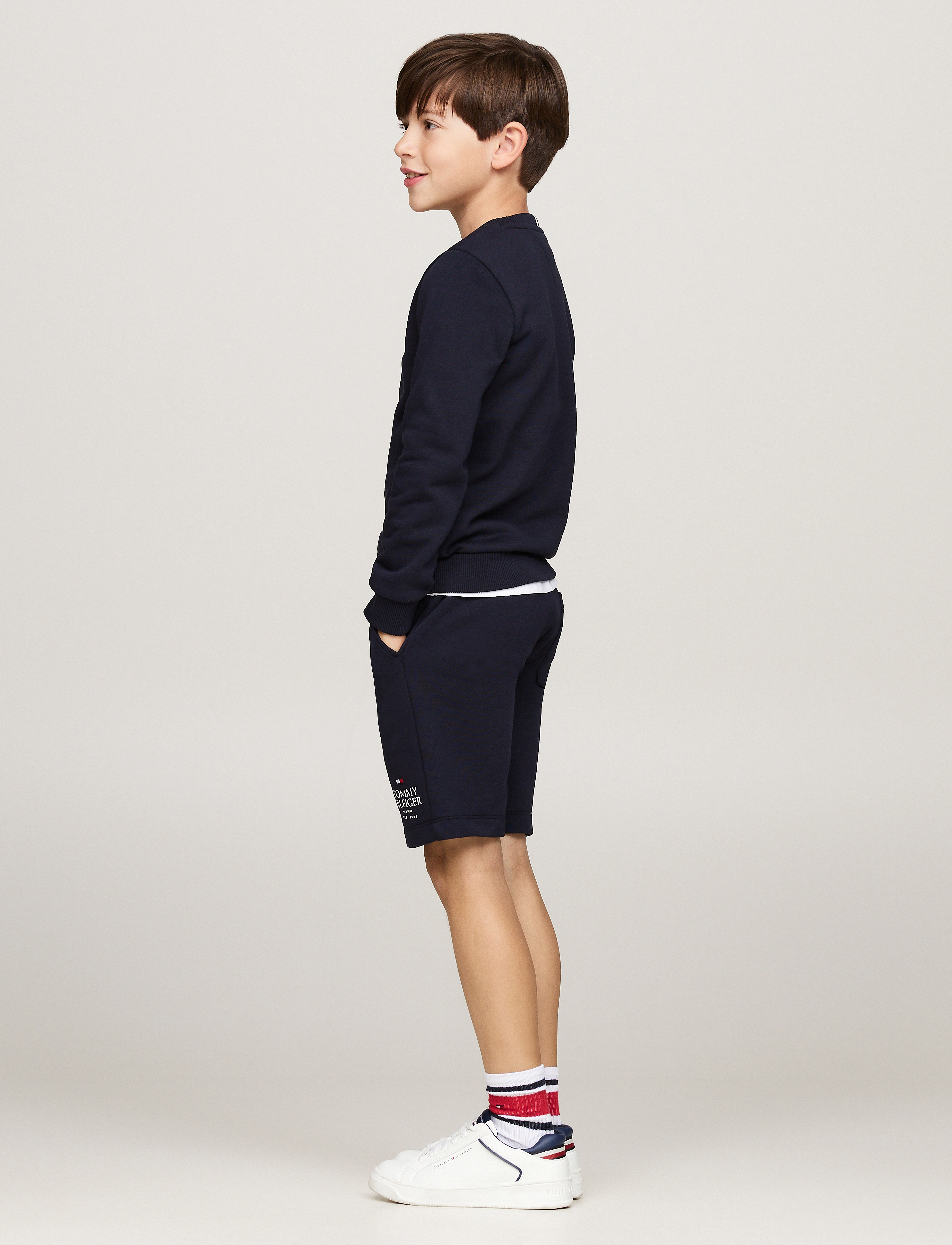 Tommy Hilfiger - TH LOGO PUFF EMBR REG SWEATSHIRT - desert sky - 2