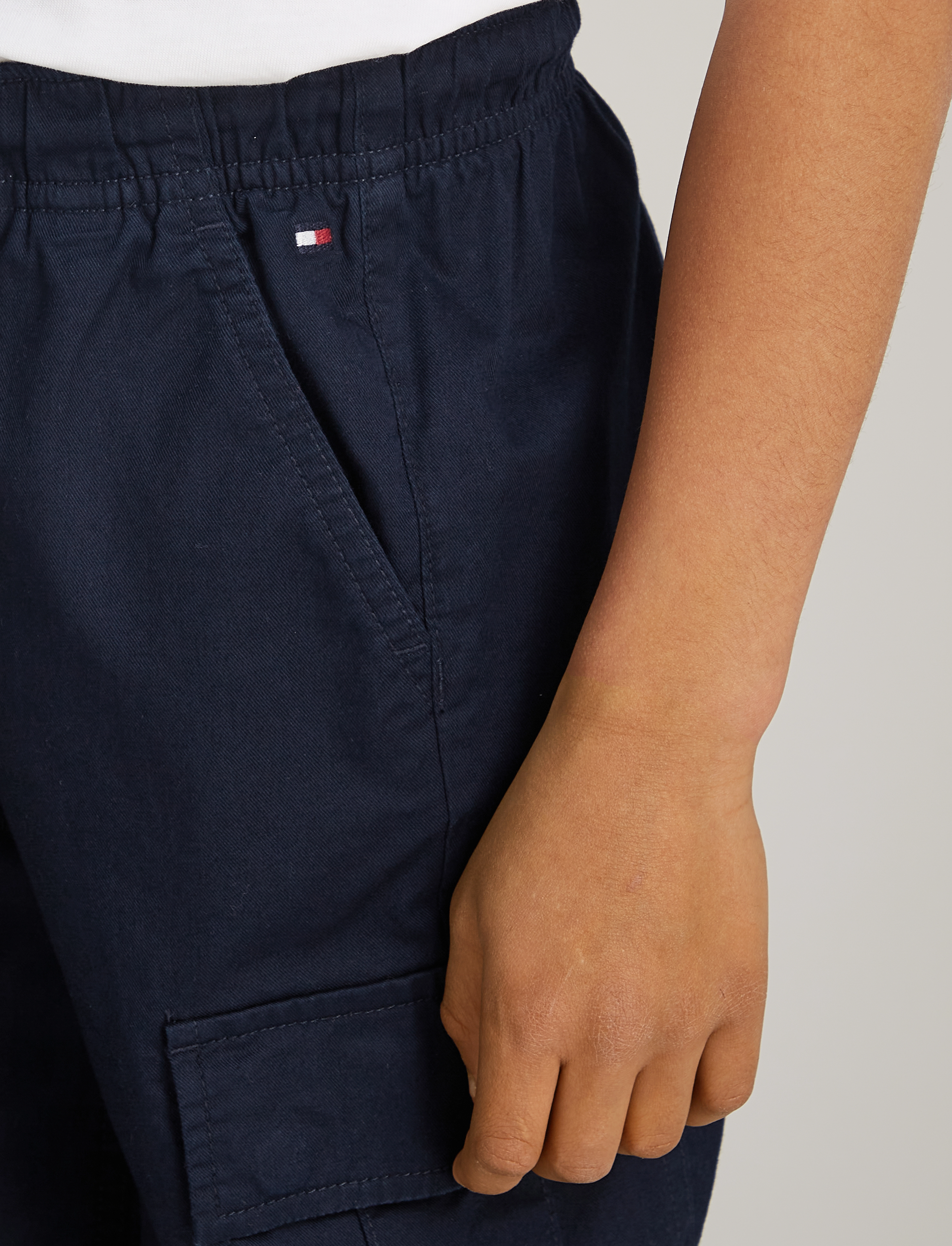 Tommy Hilfiger - CARGO PULL ON COTTON PANTS - desert sky - 2