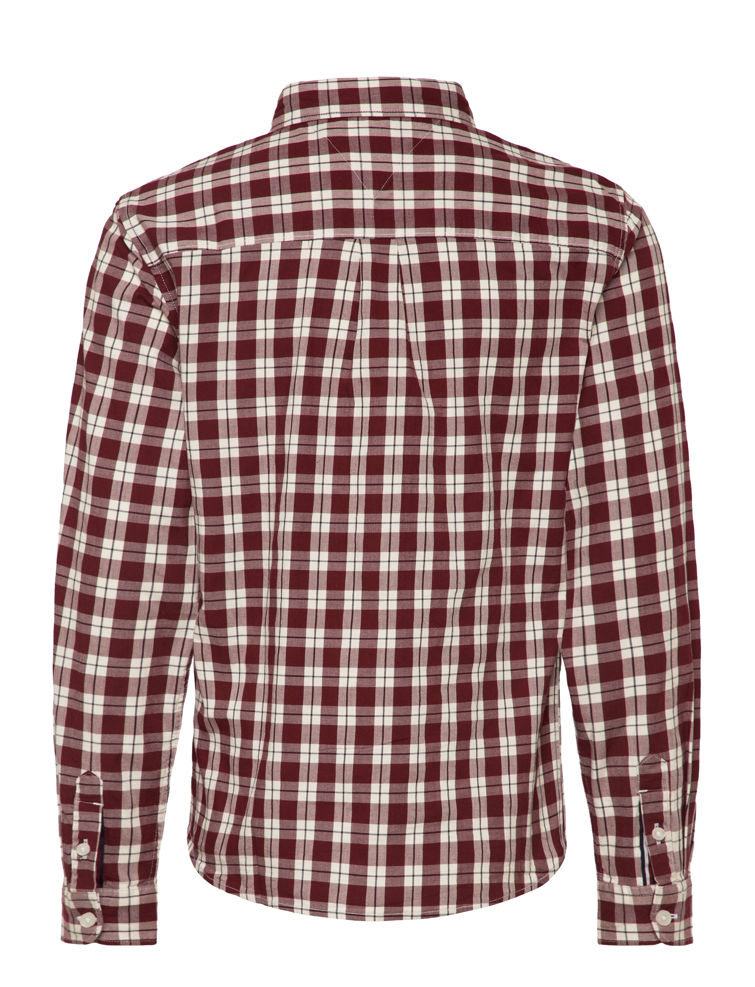 Tommy Hilfiger - SMALL CHECK REGULAR SHIRT LS - rouge buffalo check - 1