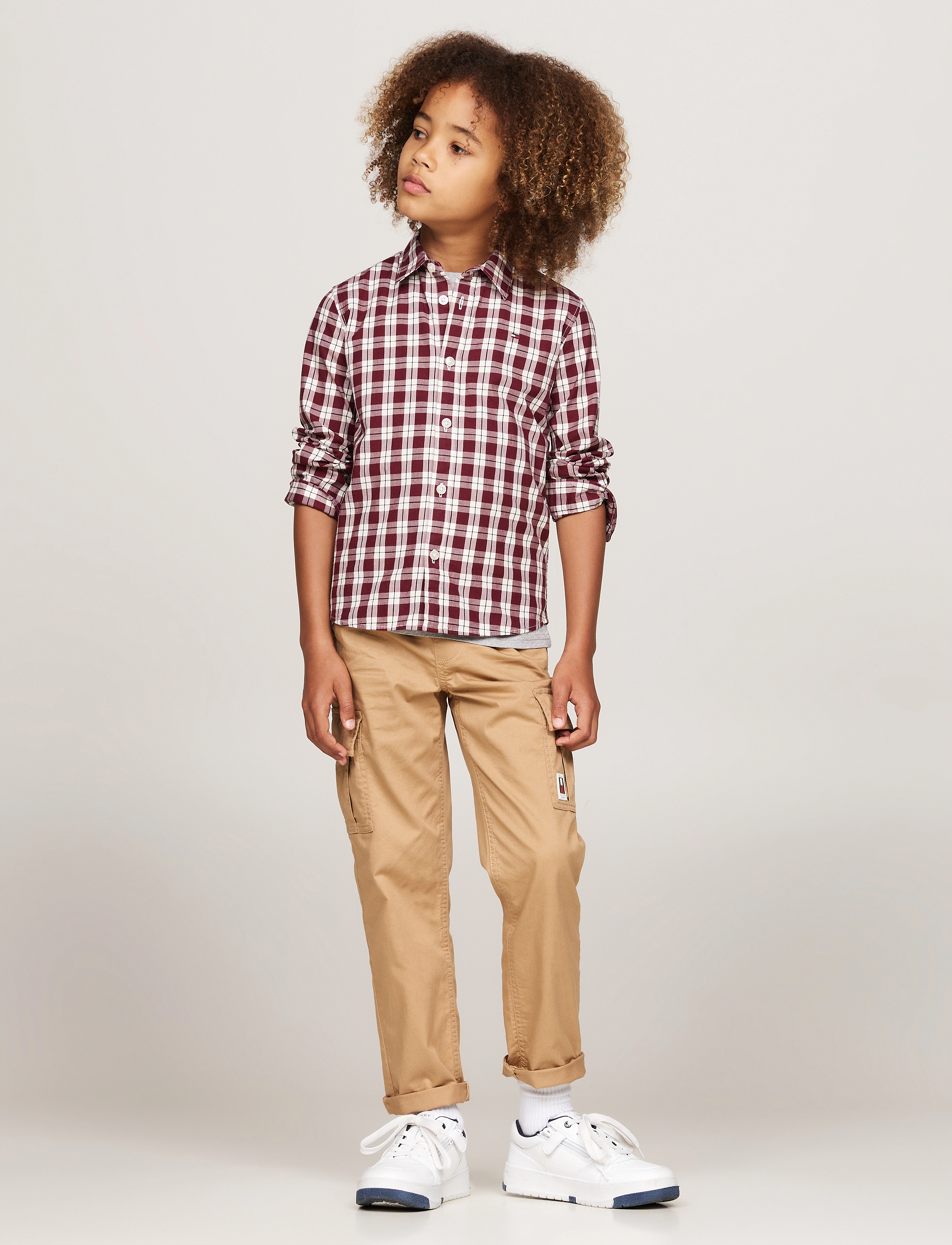 Tommy Hilfiger - SMALL CHECK REGULAR SHIRT LS - rouge buffalo check - 3