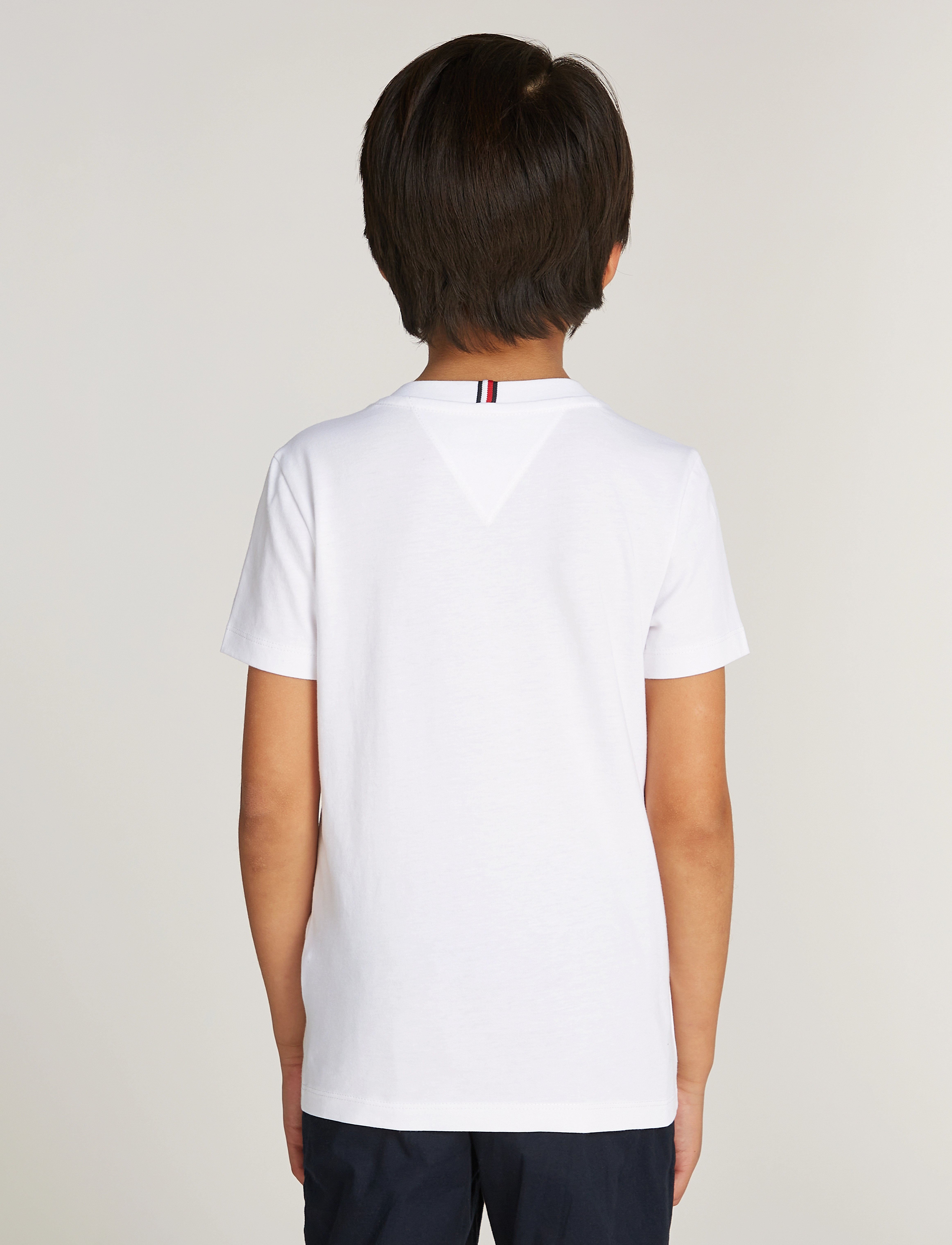 Tommy Hilfiger - FLAG EMBROIDERED REG TEE SS - white - 3