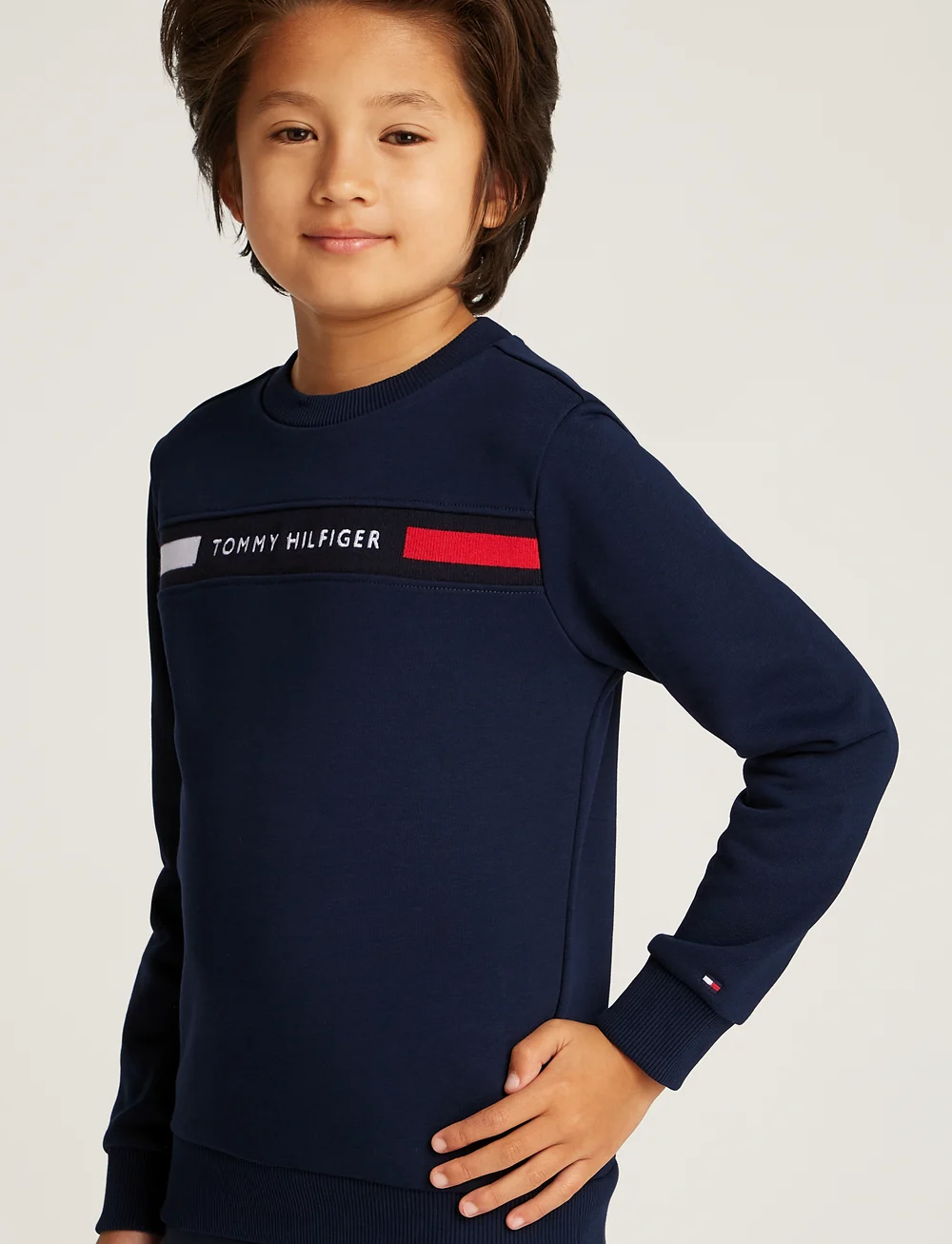 Tommy Hilfiger - TH RIB INSERT SET - pikkade varrukatega t-särkide komplektid - dark night navy - 0