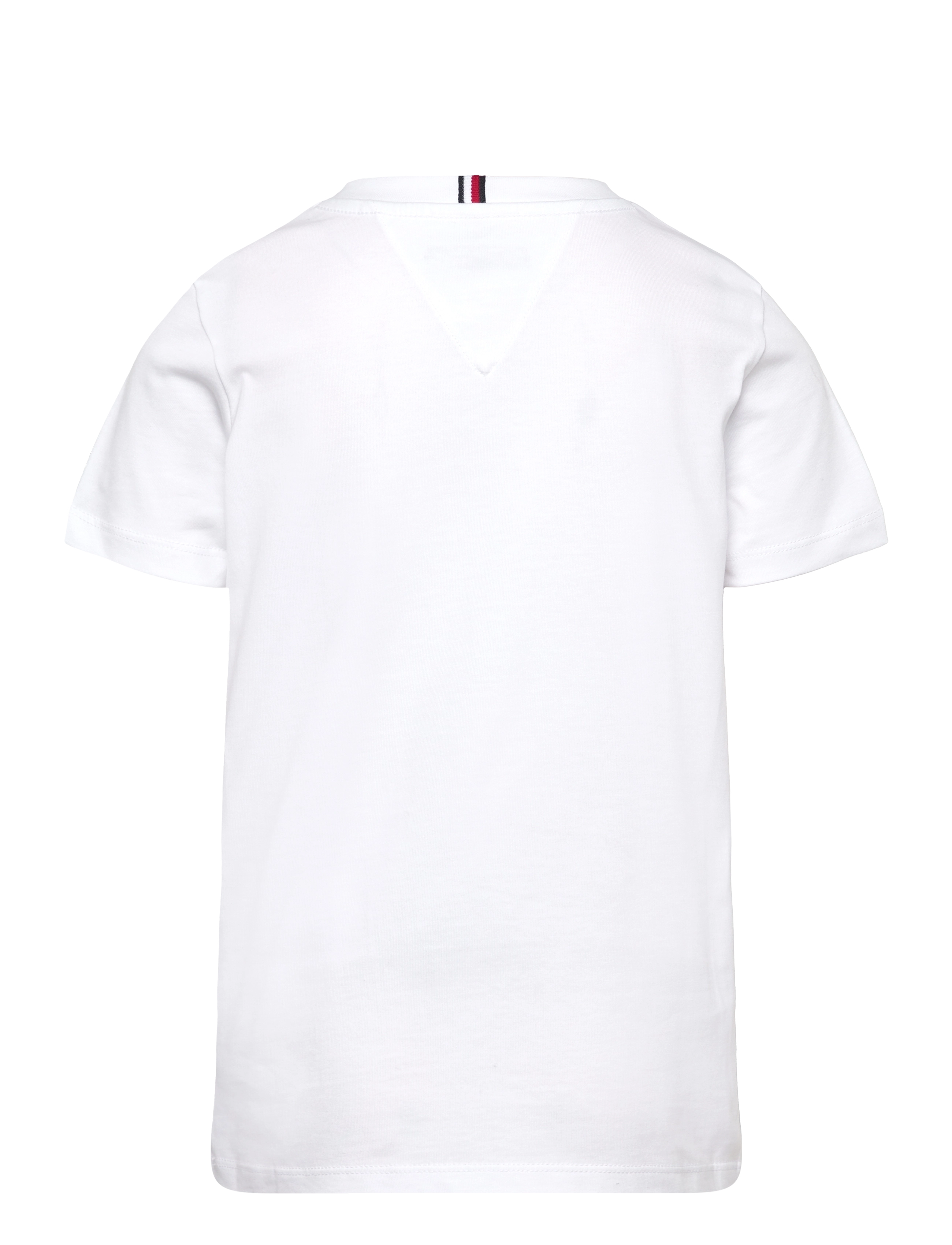 Tommy Hilfiger - GLOBAL STRIPE PRINT REG TEE SS - white - 1