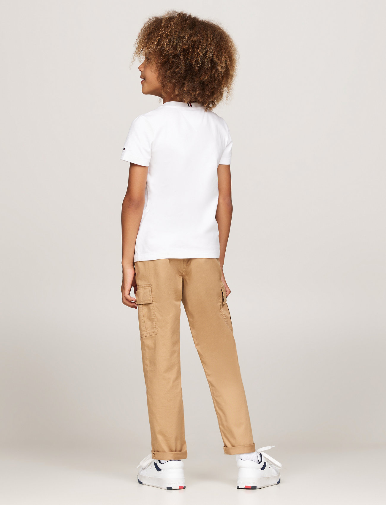 Tommy Hilfiger - GLOBAL STRIPE PRINT REG TEE SS - white - 5