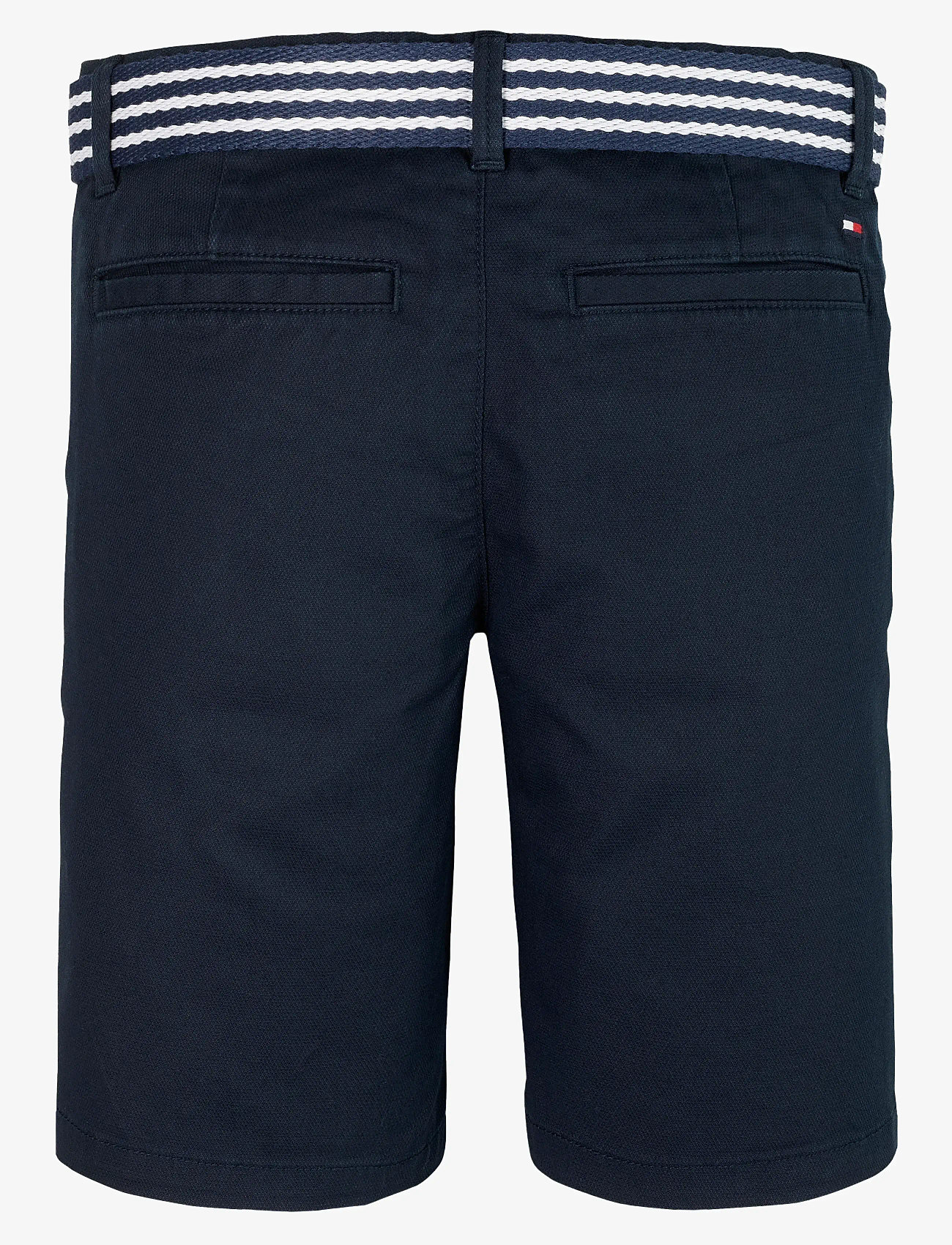 Tommy Hilfiger - WOVEN BELTED SHORT - chino shorts - dark night navy - 1