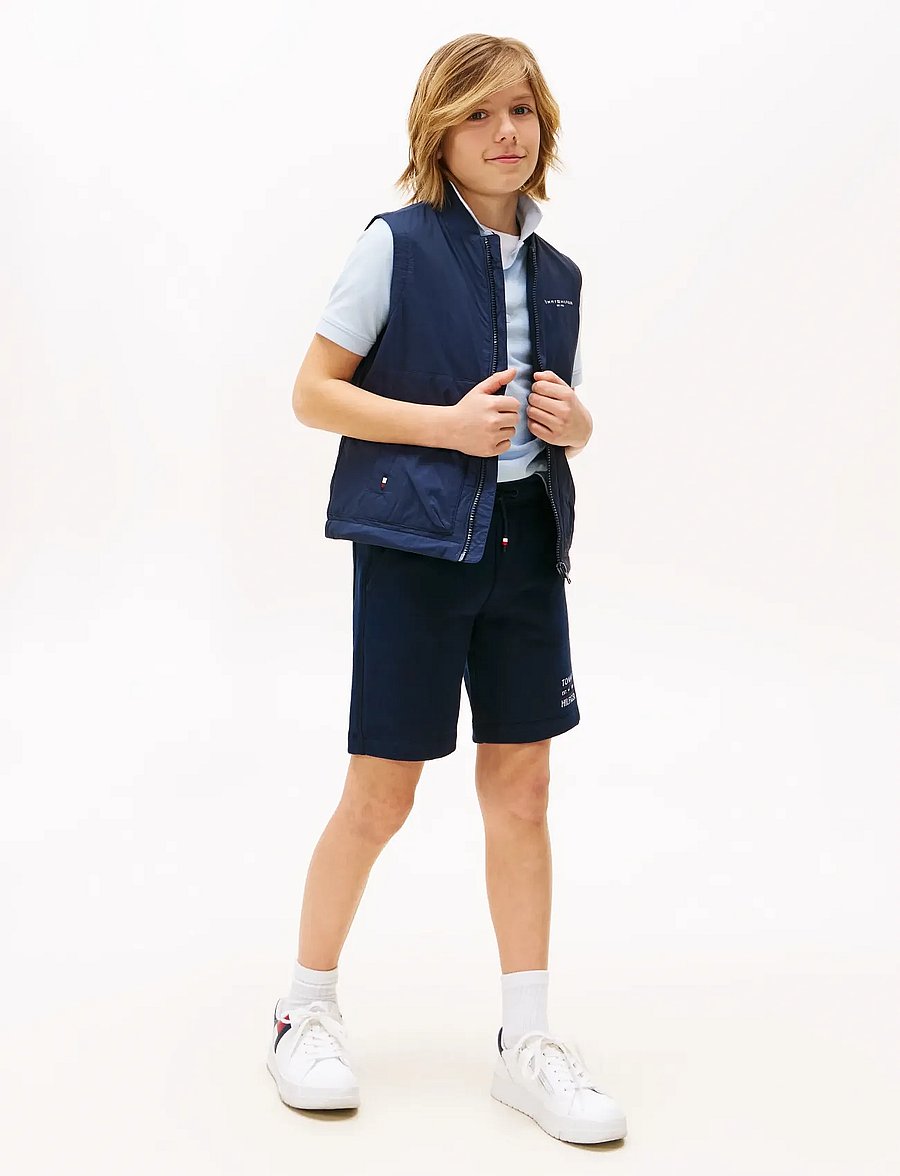 Tommy Hilfiger - TOMMY FLAG HILFIGER SWEATSHORT - dark night navy - 3