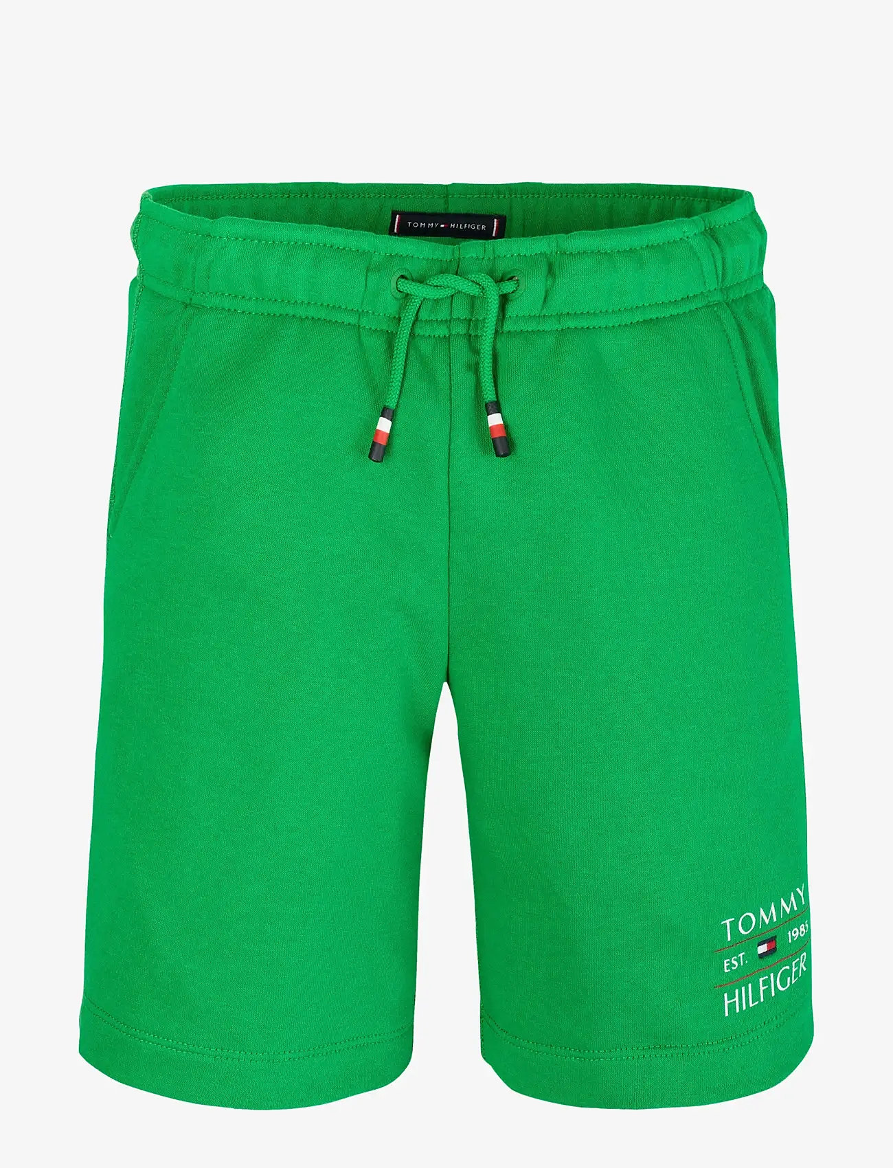 Tommy Hilfiger - TOMMY FLAG HILFIGER SWEATSHORT - sweat shorts - radiant green - 1