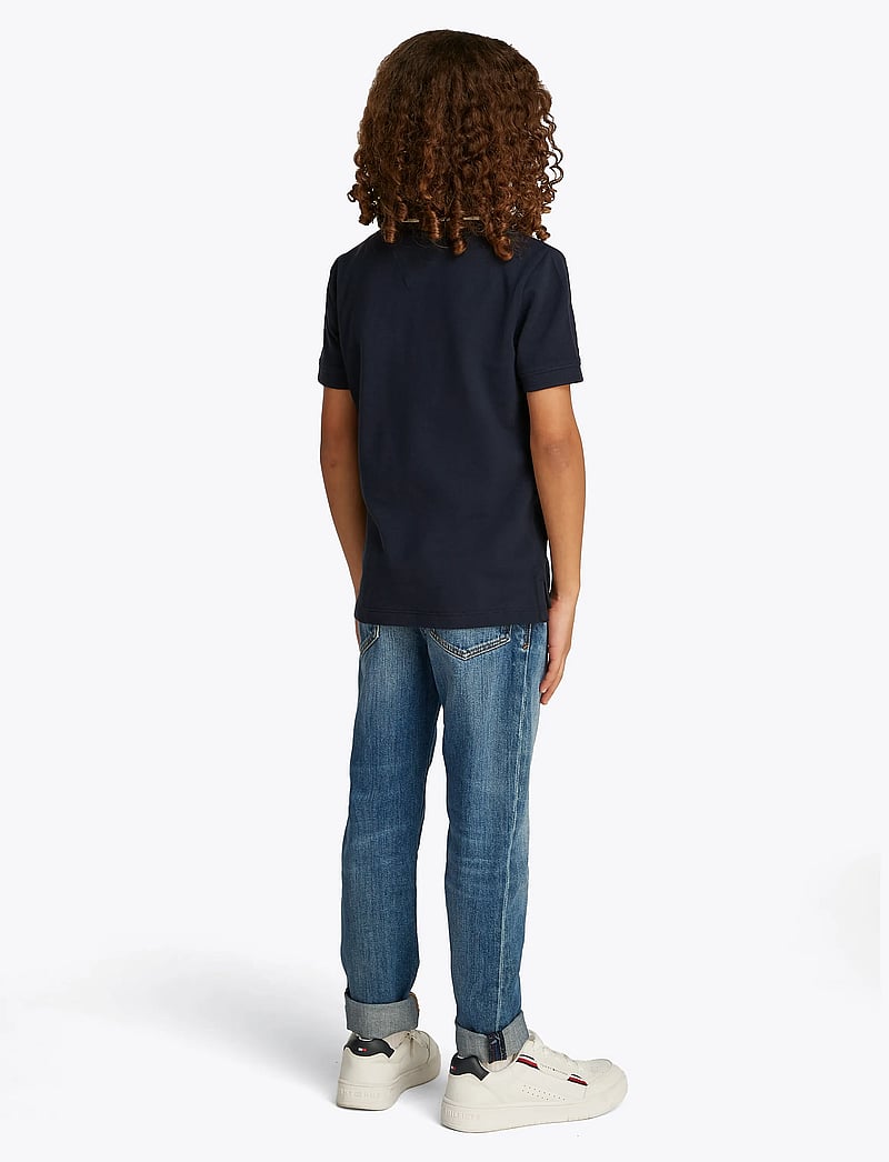 Tommy Hilfiger - TOMMY FLAG HILFIGER POLO REG SS - kurzärmelig - dark night navy - 3