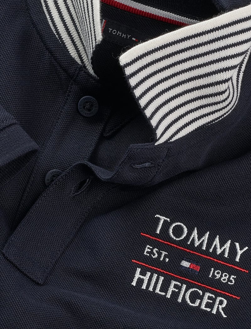 Tommy Hilfiger - TOMMY FLAG HILFIGER POLO REG SS - kurzärmelig - dark night navy - 5