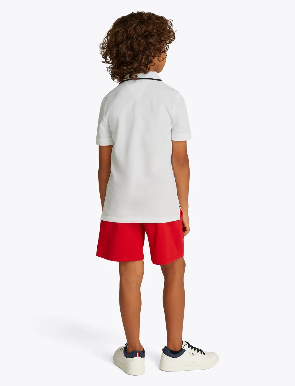 Tommy Hilfiger - TOMMY FLAG HILFIGER POLO REG SS - kortærmede poloer - white - 5