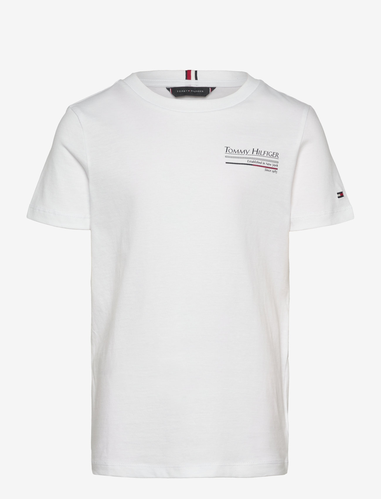 Tommy Hilfiger - HILFIGER YACHT PRINT TEE - kortärmade t-shirts - white - 1
