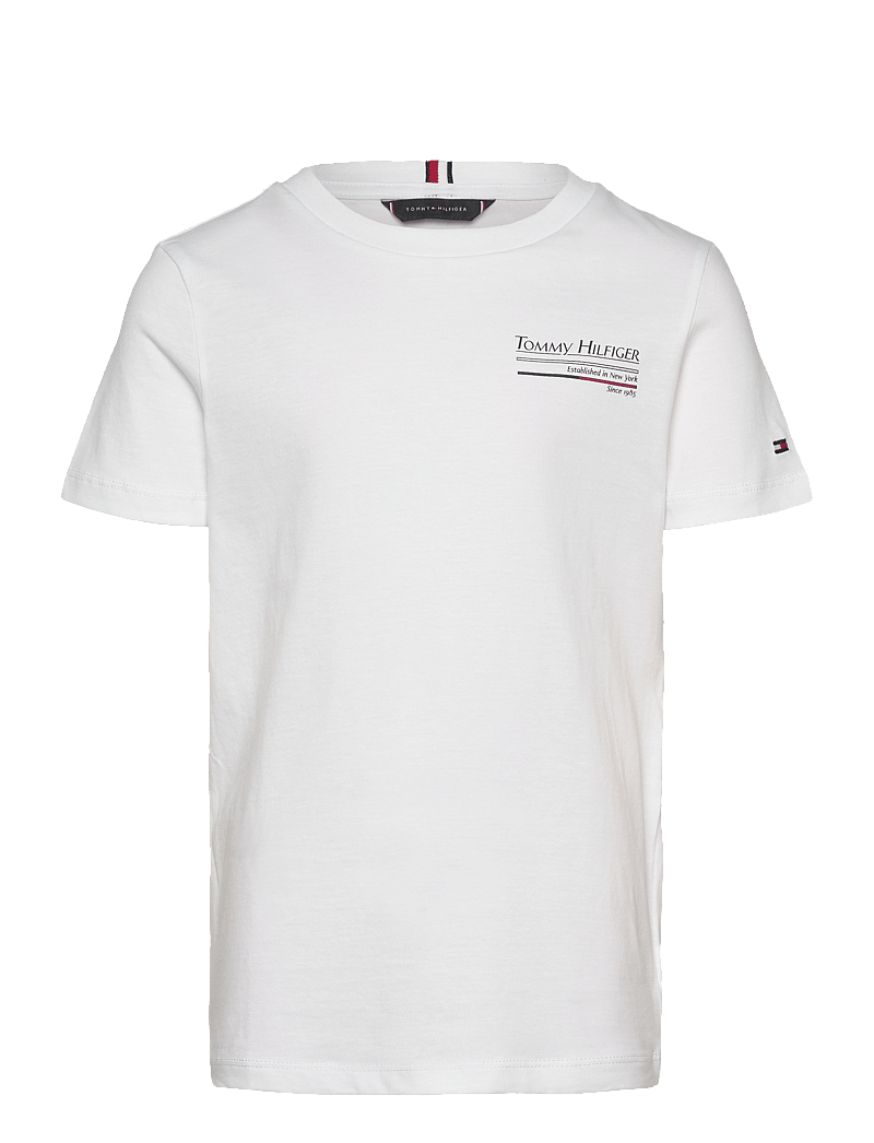 Tommy Hilfiger - HILFIGER YACHT PRINT TEE - kortärmade t-shirts - white - 1