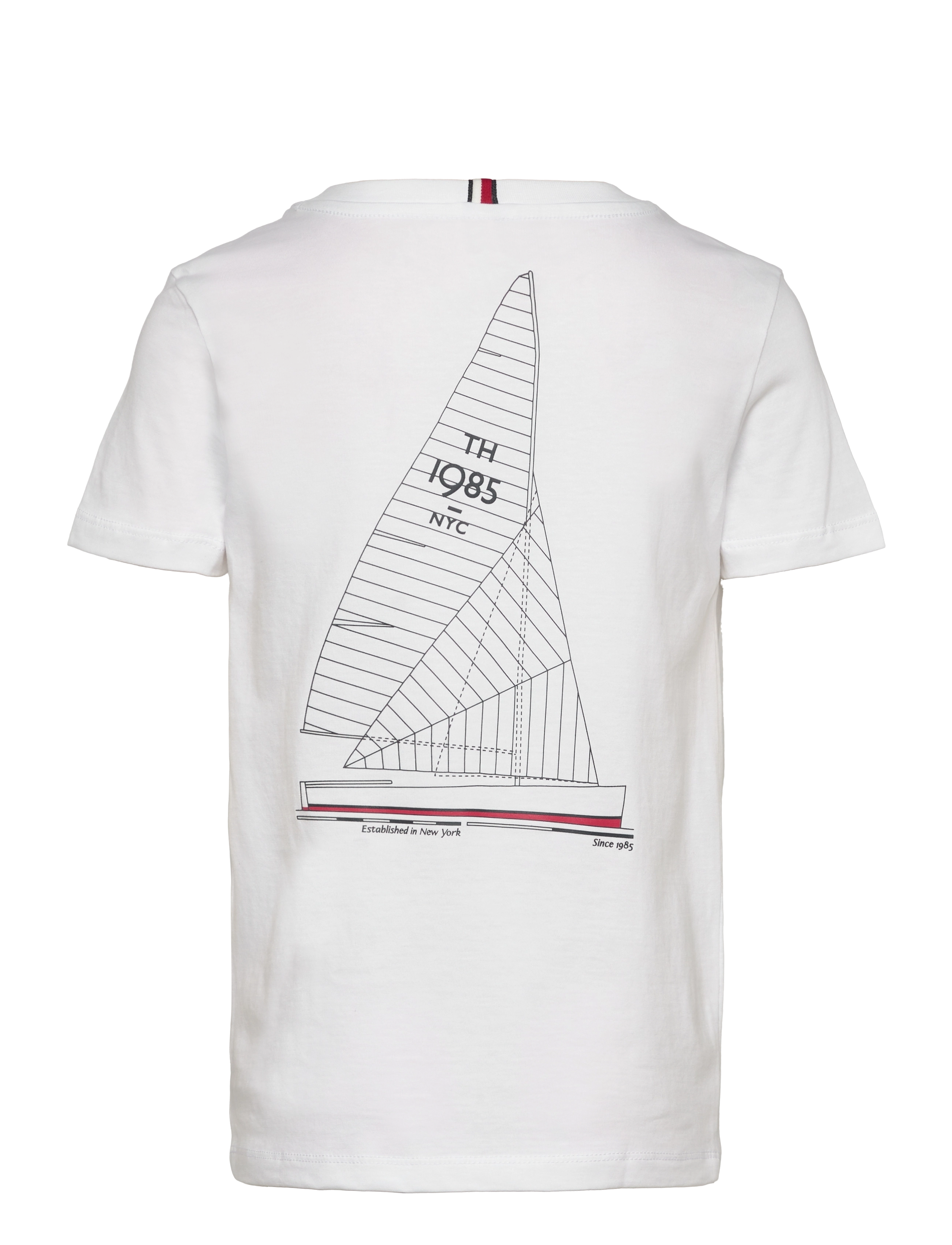 Tommy Hilfiger - HILFIGER YACHT PRINT TEE - white - 2
