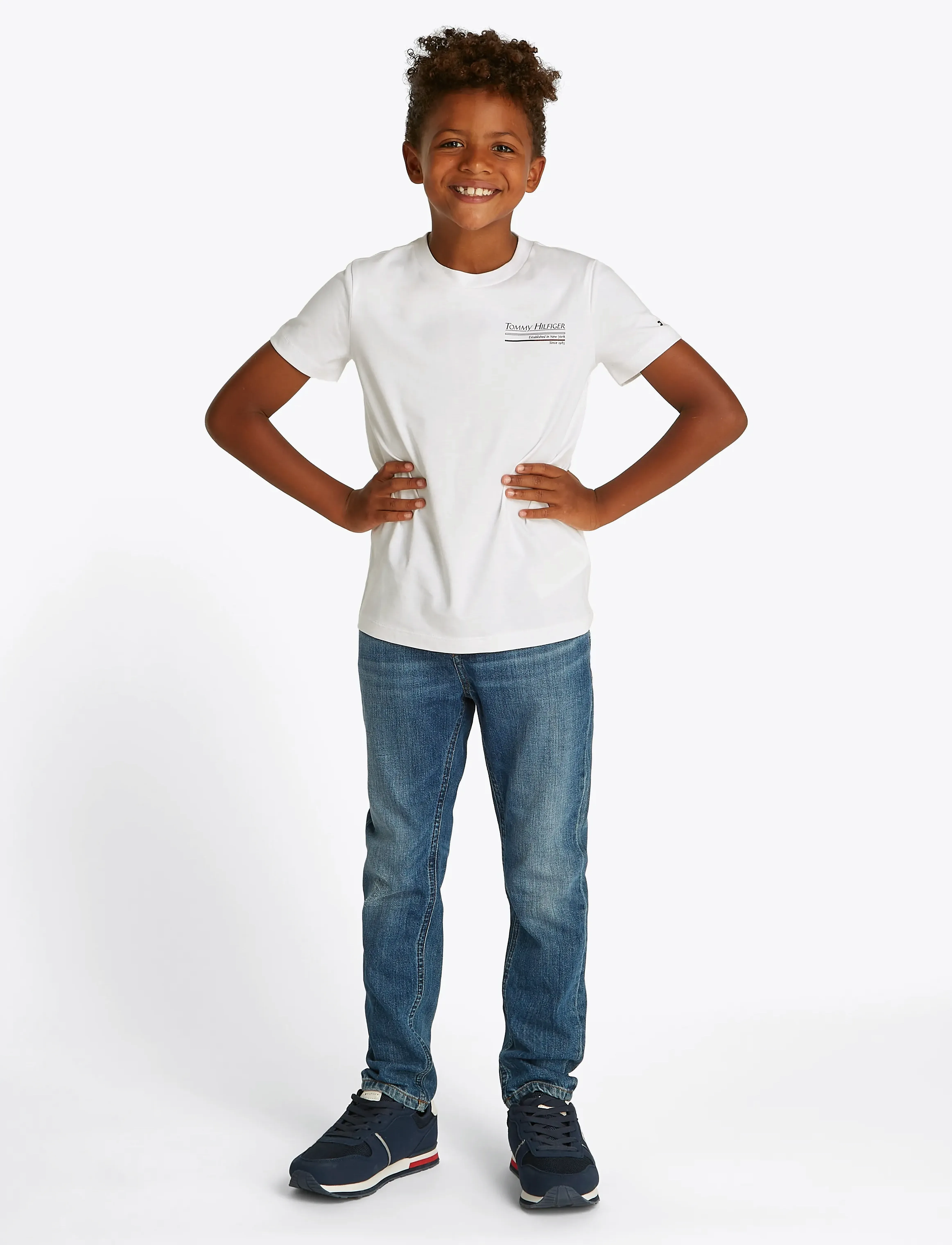 Tommy Hilfiger - HILFIGER YACHT PRINT TEE - white - 0