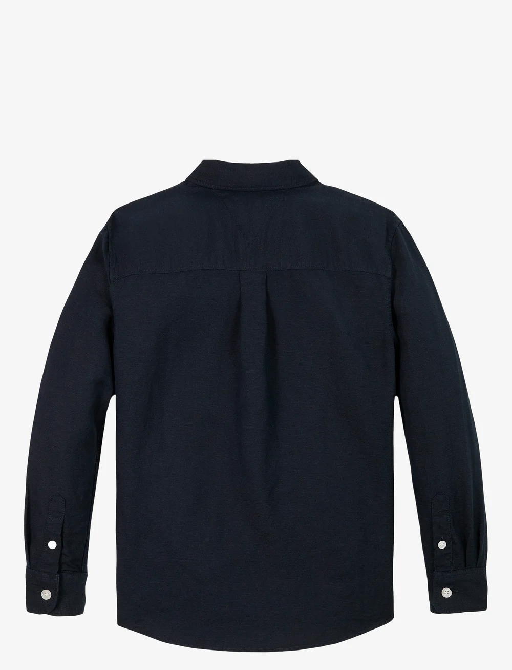 Tommy Hilfiger - LINEN BLEND RELAXED SHIRT LS - långärmade skjortor - dark night navy - 2