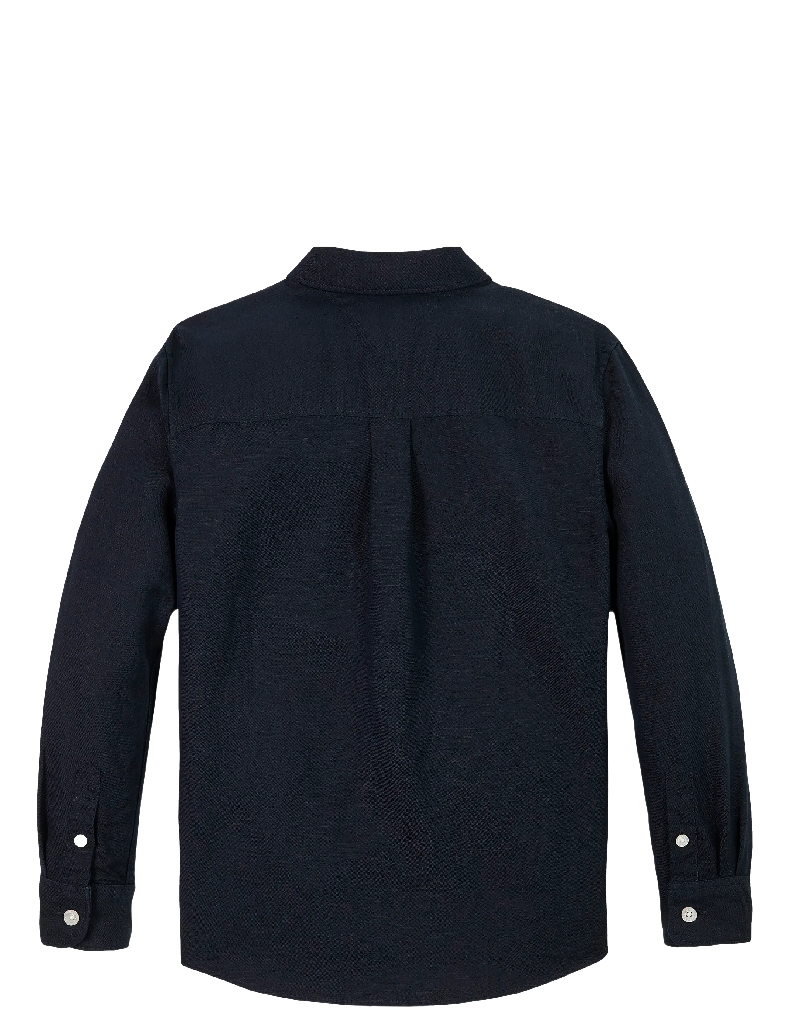 Tommy Hilfiger - LINEN BLEND RELAXED SHIRT LS - chemises à manches longues - dark night navy - 2
