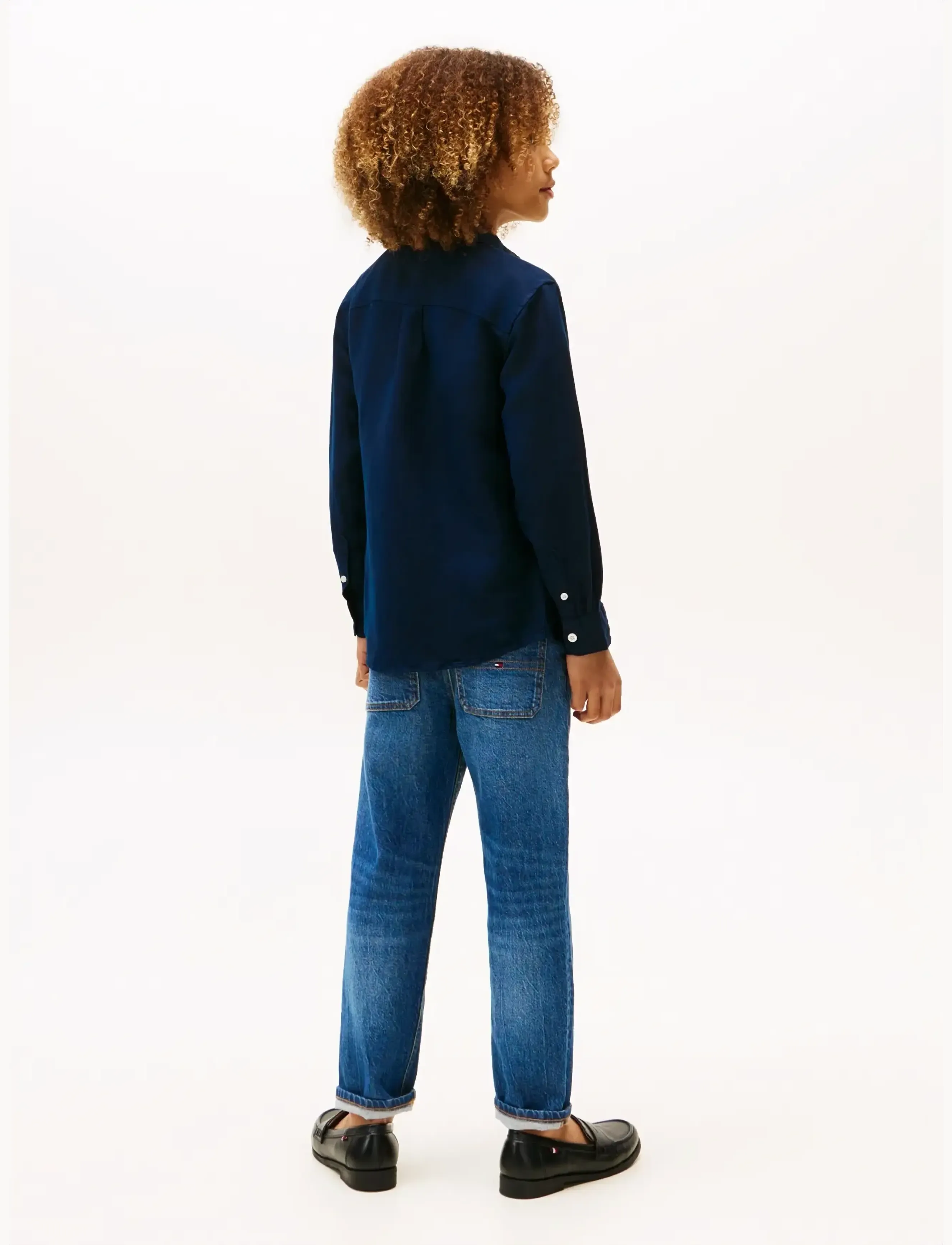 Tommy Hilfiger - LINEN BLEND RELAXED SHIRT LS - chemises à manches longues - dark night navy - 5
