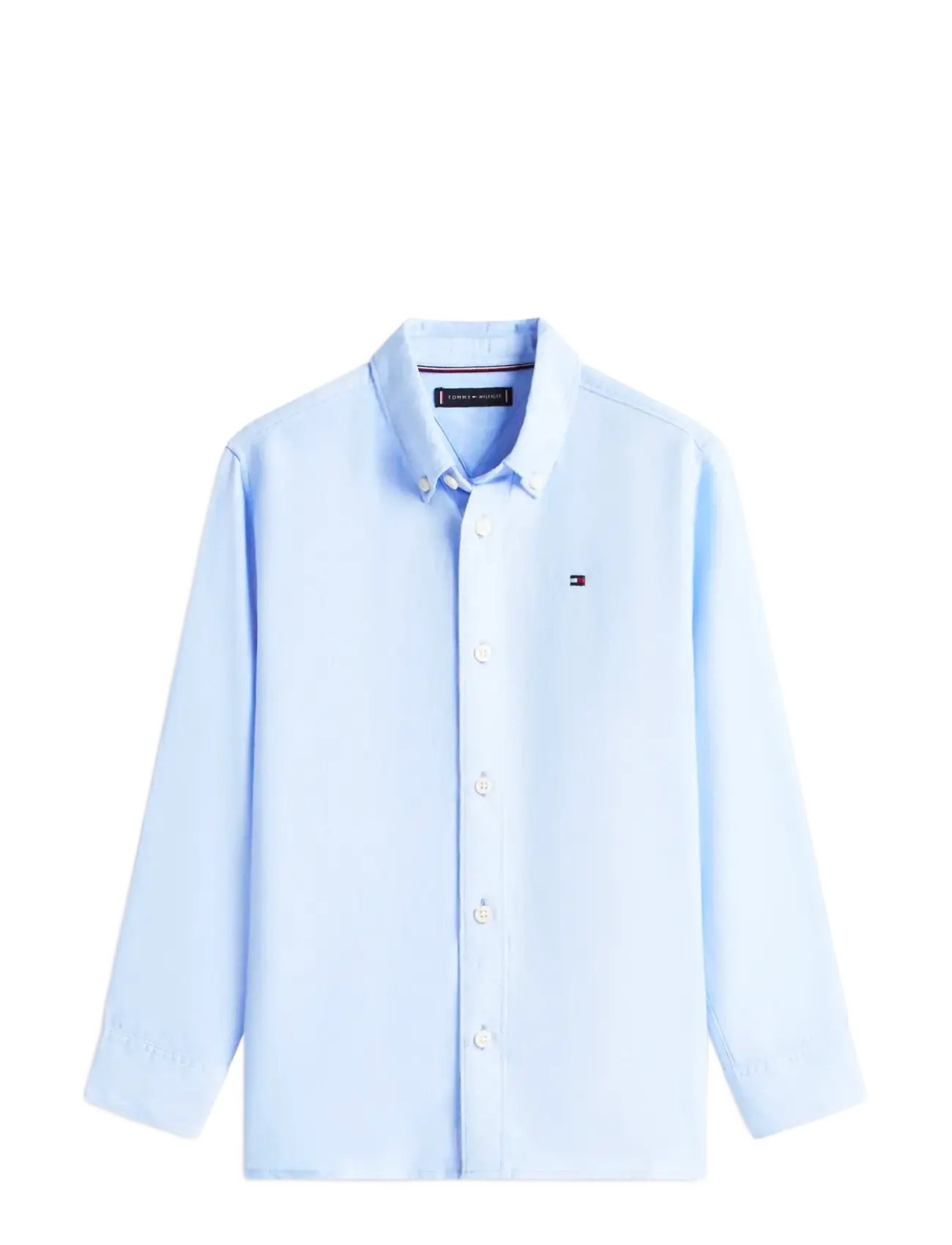 Tommy Hilfiger LINEN BLEND RELAXED SHIRT LS - Basics - SWEET BLUE / blue