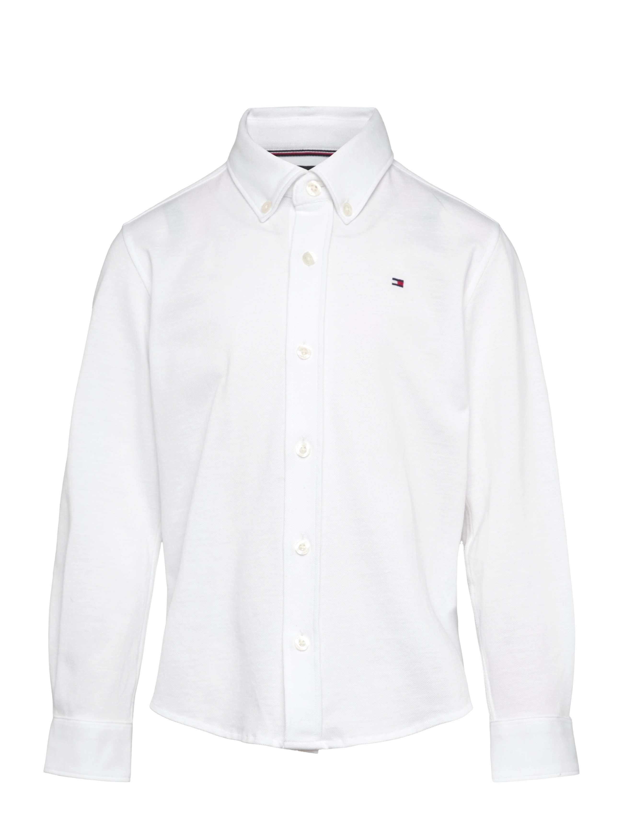 Tommy Hilfiger - PIQUE REGULAR SHIRT LS - white - 1