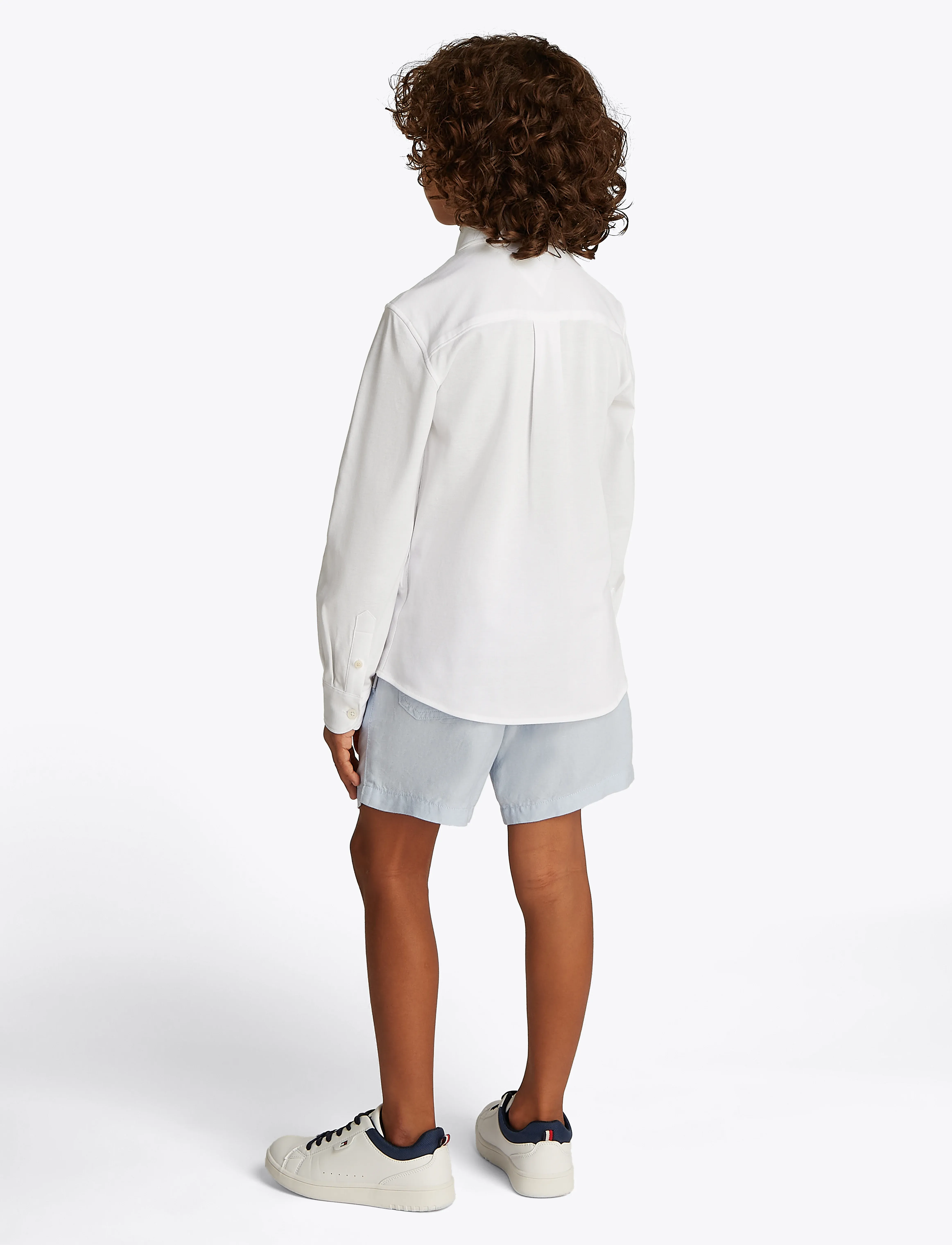 Tommy Hilfiger - PIQUE REGULAR SHIRT LS - white - 4