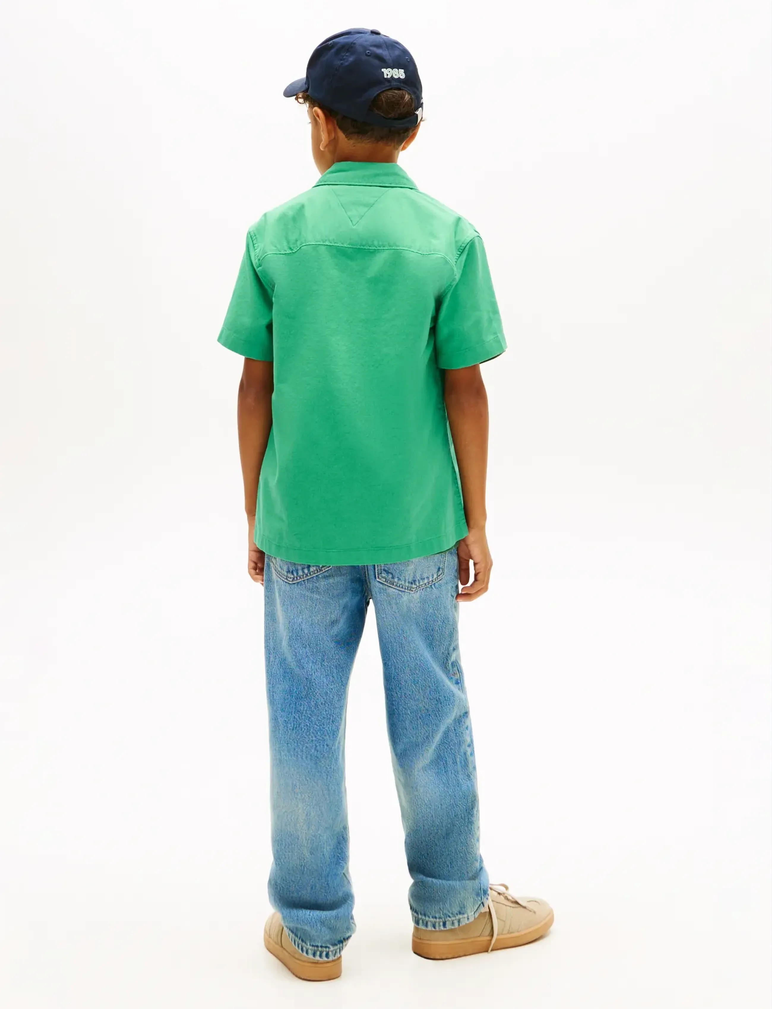 Tommy Hilfiger - STRETCH OXFORD SHIRT SS - short-sleeved shirts - bahama green - 2