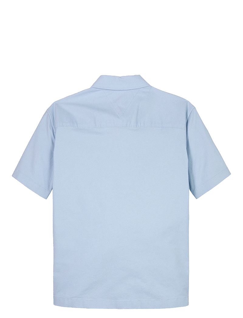 Tommy Hilfiger - STRETCH OXFORD SHIRT SS - kortärmade skjortor - breezy blue - 2