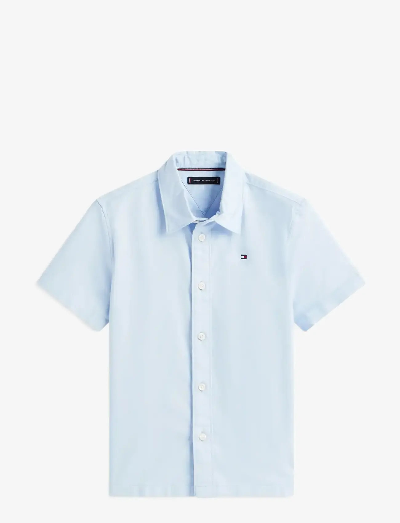 Tommy Hilfiger - STRETCH OXFORD SHIRT SS - koszule z krótkim rękawem - sweet blue - 1