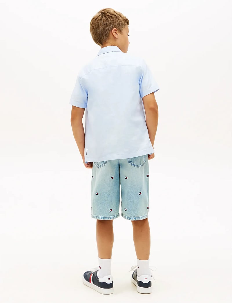 Tommy Hilfiger - STRETCH OXFORD SHIRT SS - koszule z krótkim rękawem - sweet blue - 2