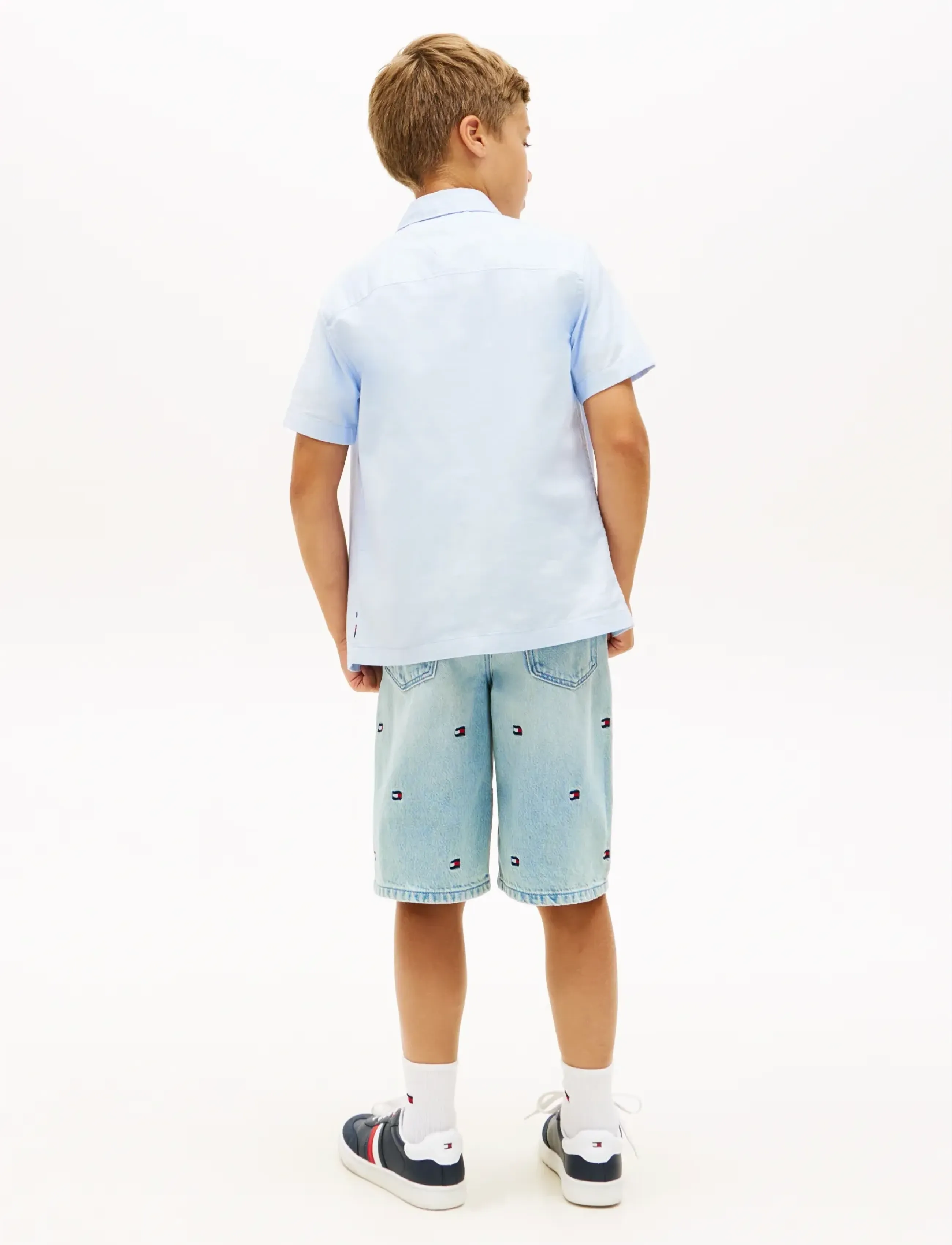 Tommy Hilfiger - STRETCH OXFORD SHIRT SS - lyhythihaiset kauluspaidat - sweet blue - 2