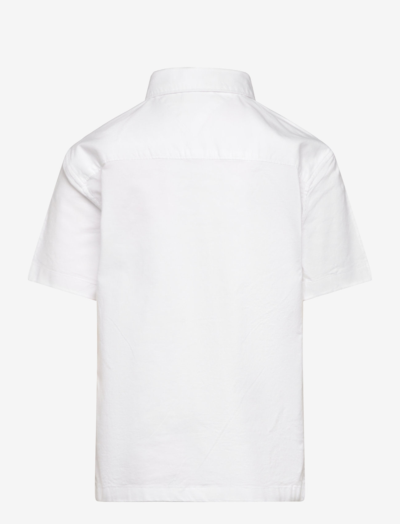Tommy Hilfiger - STRETCH OXFORD SHIRT SS - kortärmade skjortor - white - 2