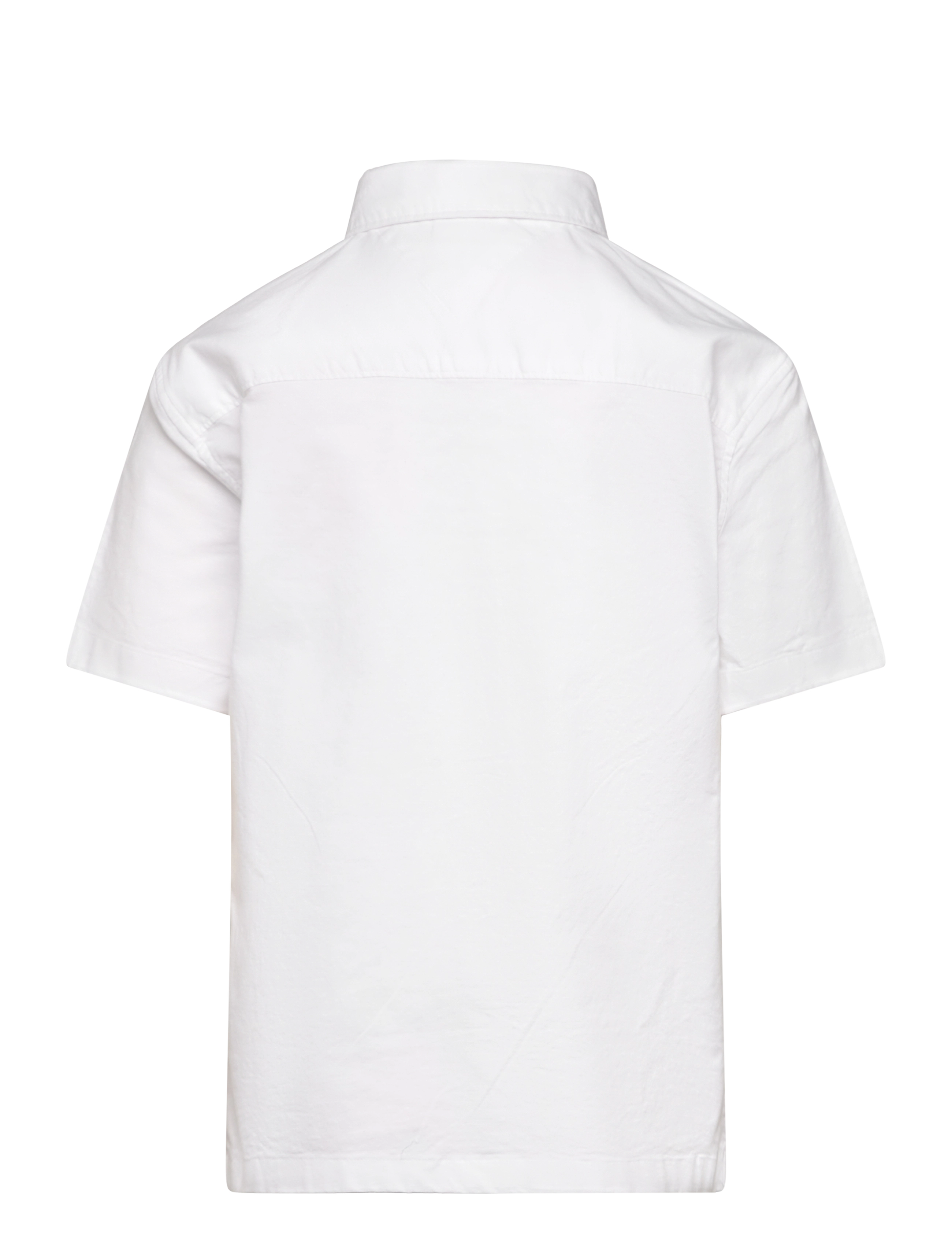 Tommy Hilfiger - STRETCH OXFORD SHIRT SS - kurzärmlige hemden - white - 2