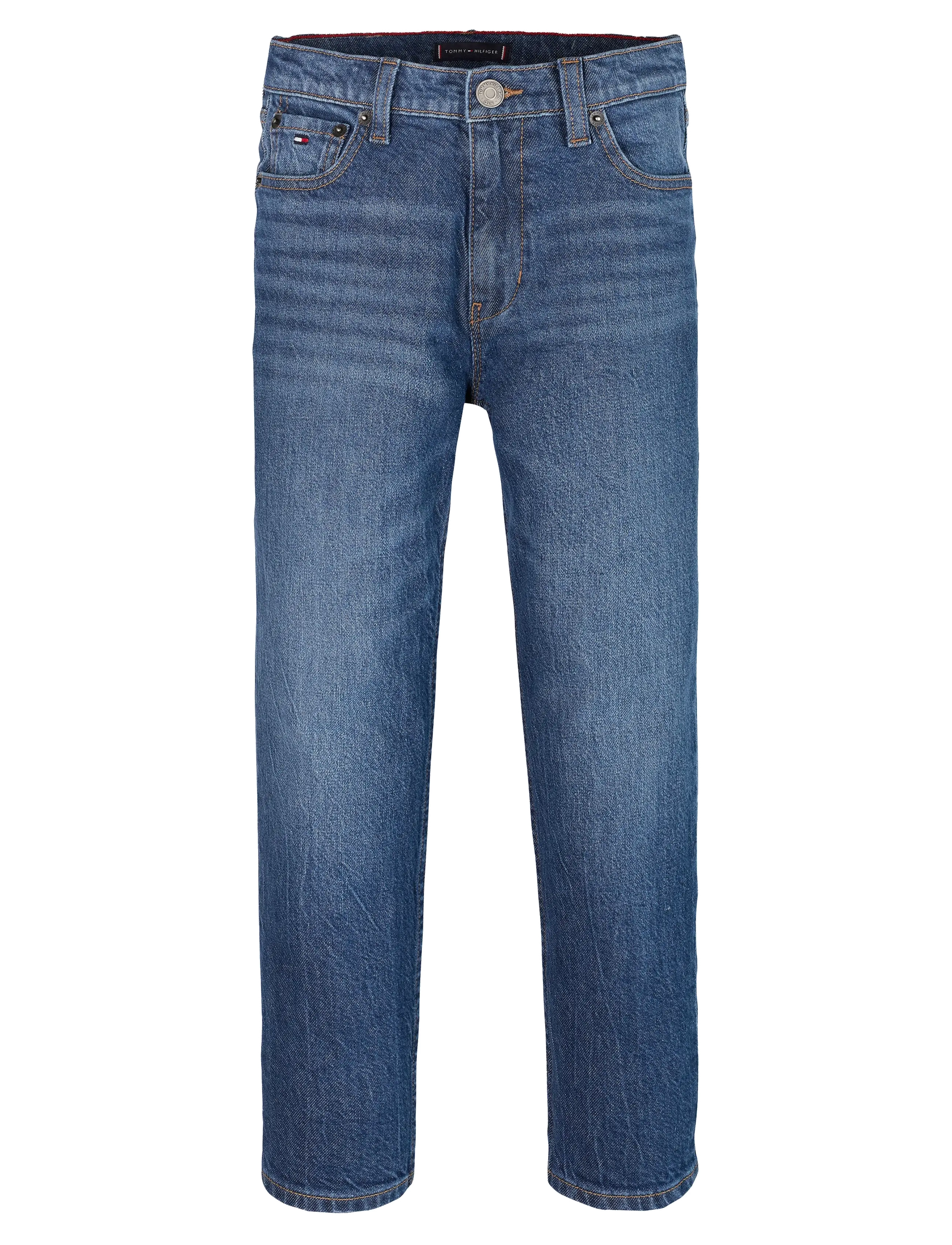 Tommy Hilfiger - SKATER RELAXED FIT MIDBLUE JEANS - denim mid blue - 1