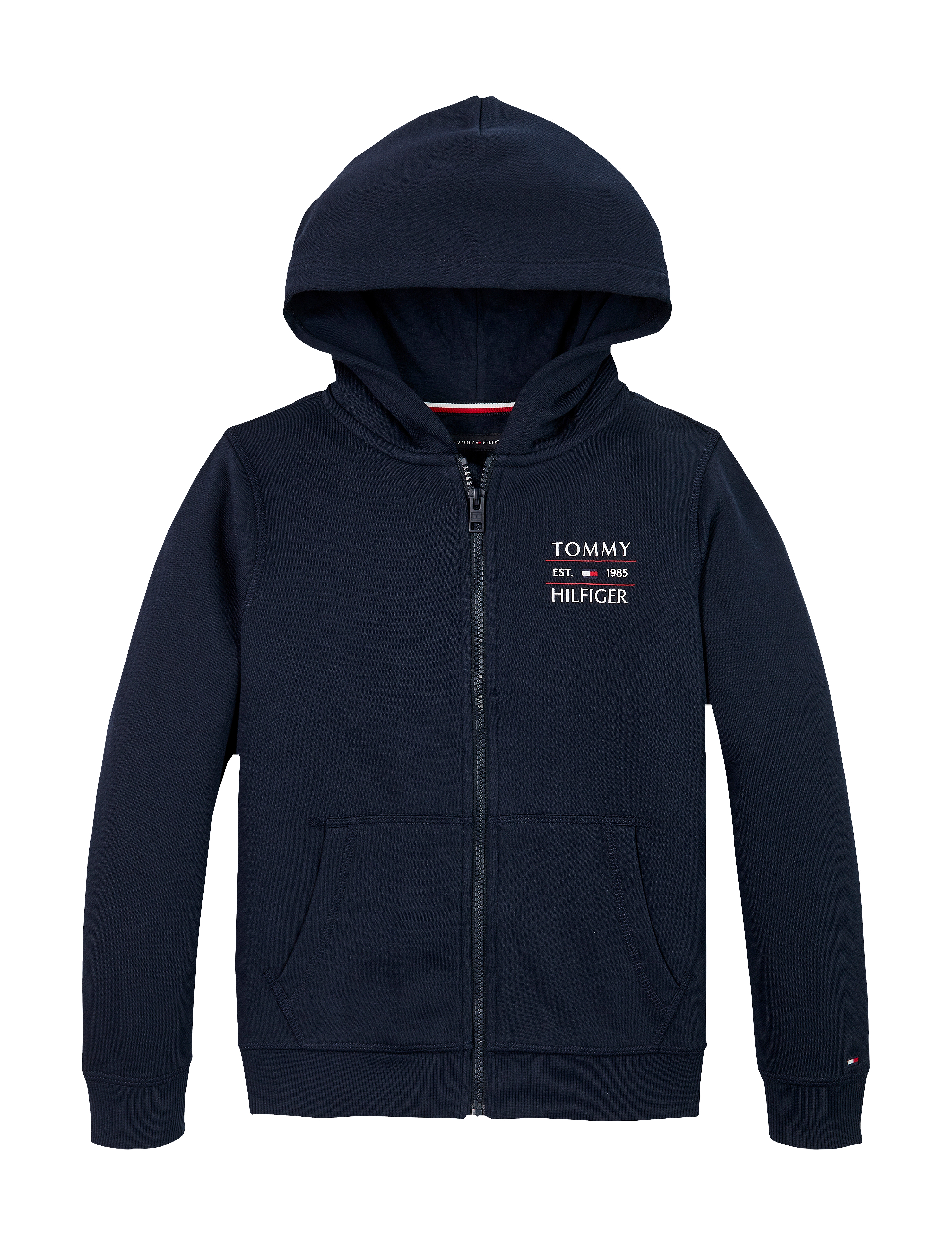 Tommy Hilfiger - TOMMY FLAG HILFIGER ZIP HOODIE - dark night navy - 1