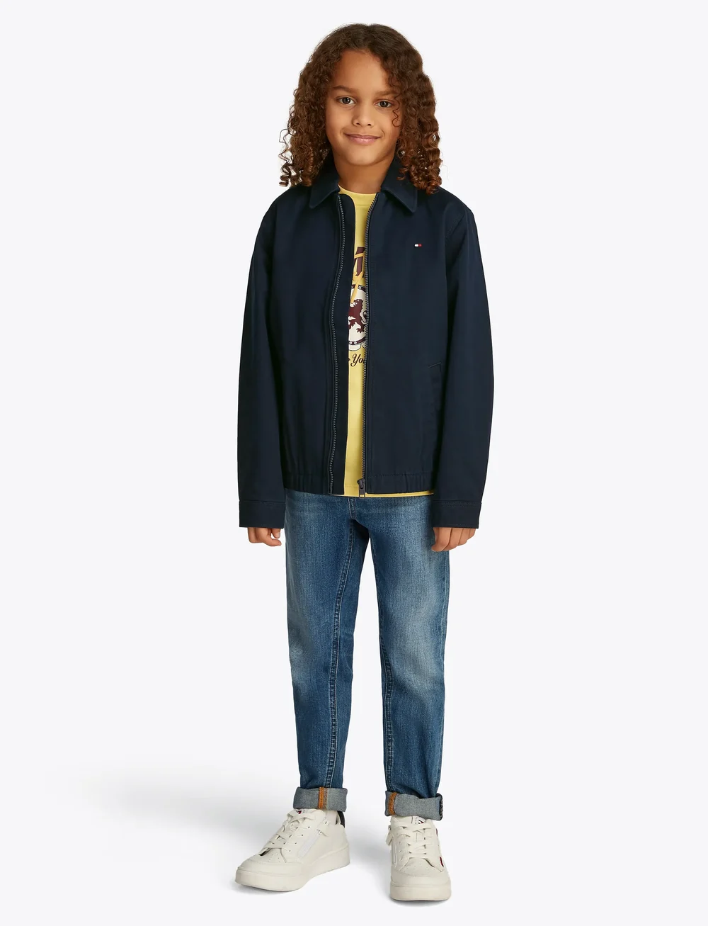 Tommy Hilfiger - COTTON IVY JACKET - lette jakker - dark night navy - 0